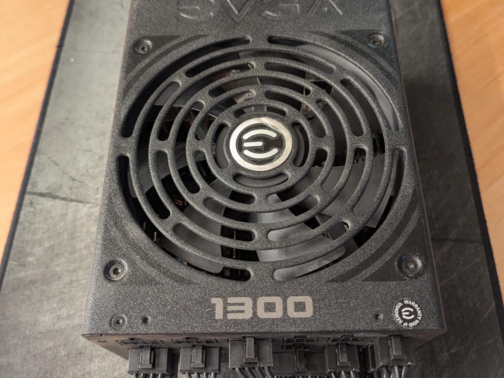 🔹 EVGA SuperNOVA 1300W G2 | Fully modular | 80+ Gold