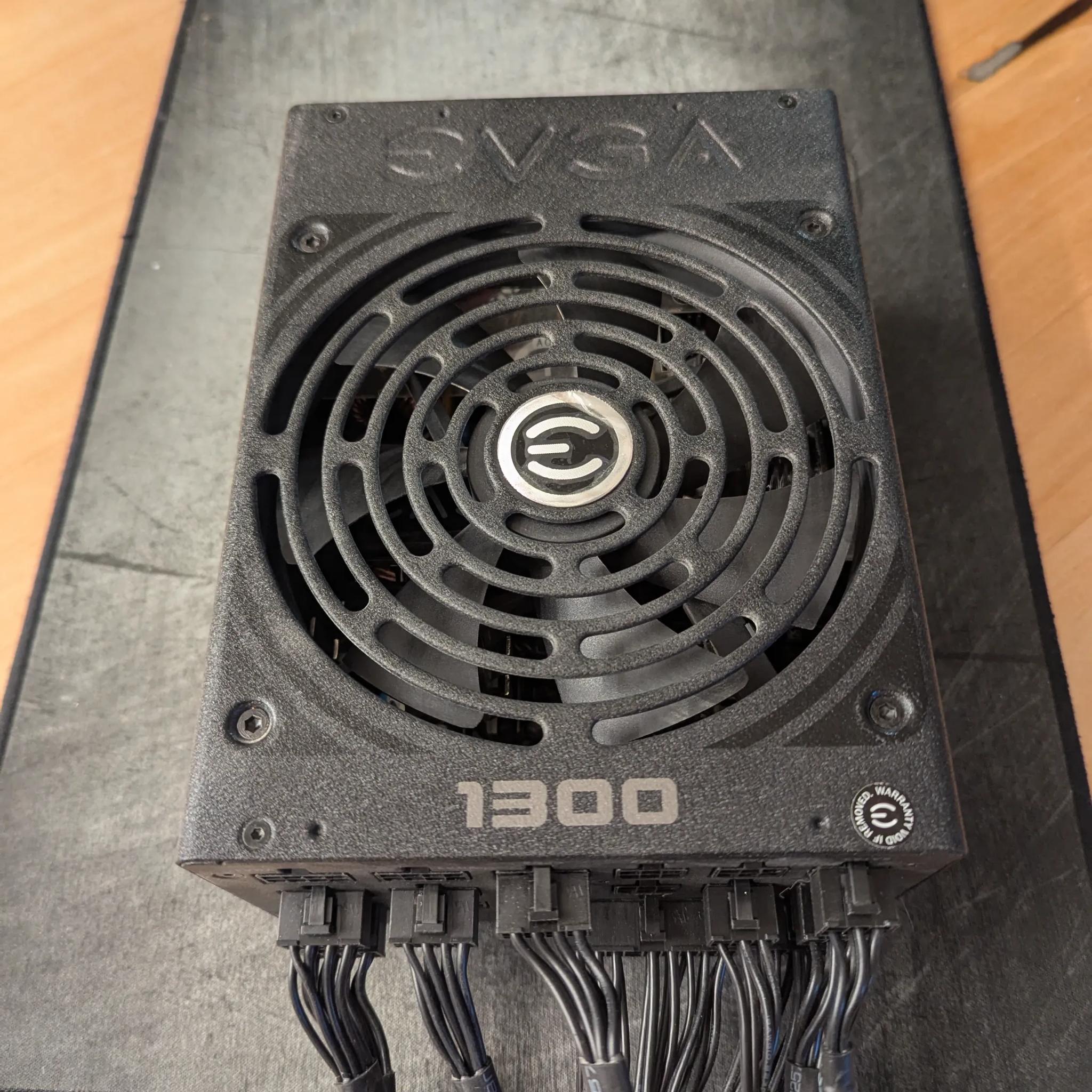 🔹 EVGA SuperNOVA 1300W G2 | Fully modular | 80+ Gold