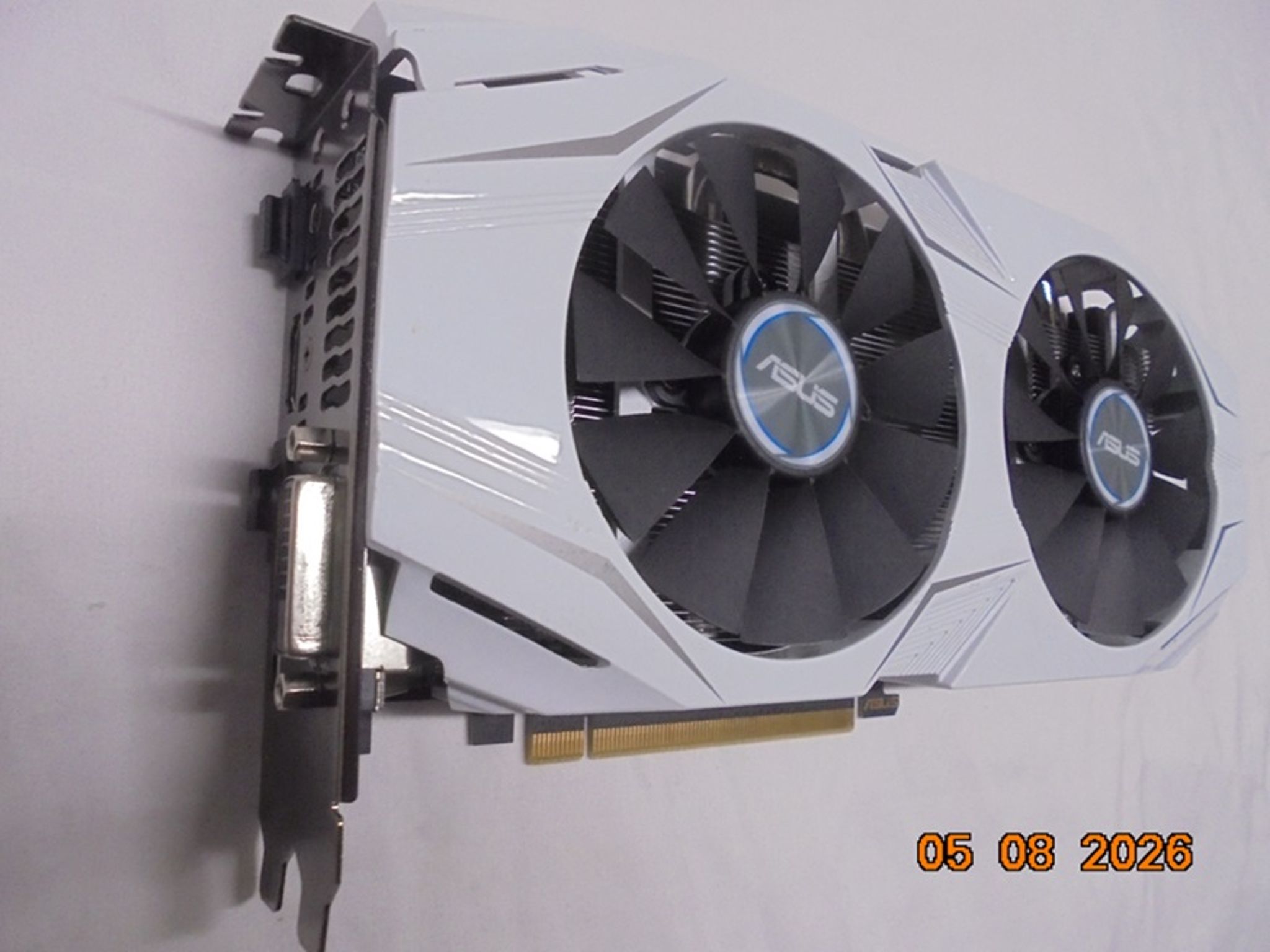 ASUS DUAL GTX 1060 6GB/Clean/ Tested/Functions Great