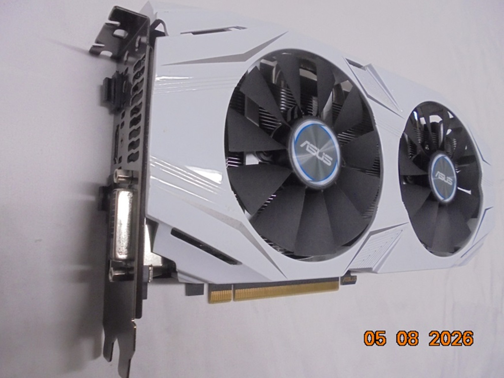 ASUS DUAL GTX 1060 6GB/Clean/ Tested/Functions Great