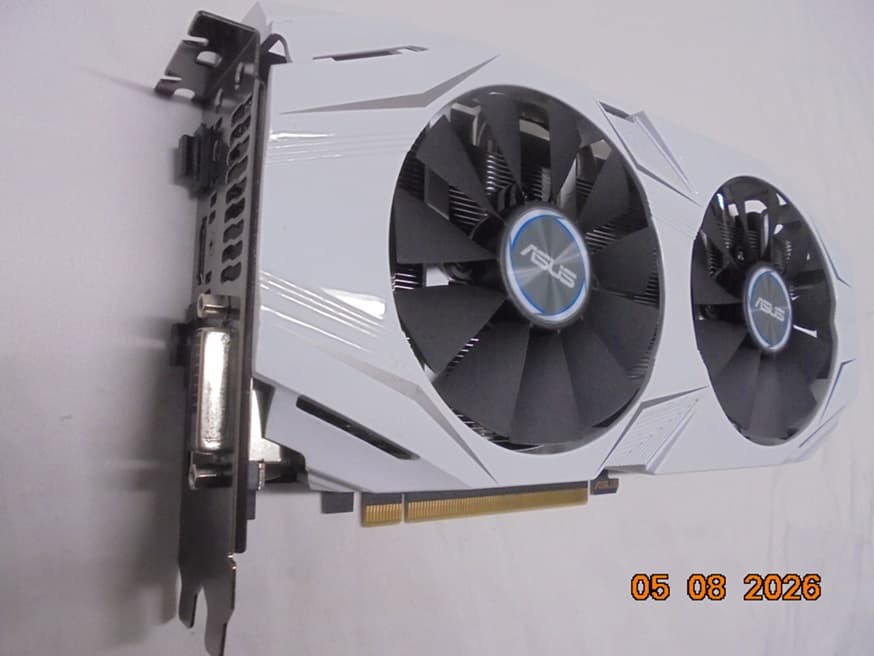 ASUS DUAL GTX 1060 6GB/Clean/ Tested/Functions Great