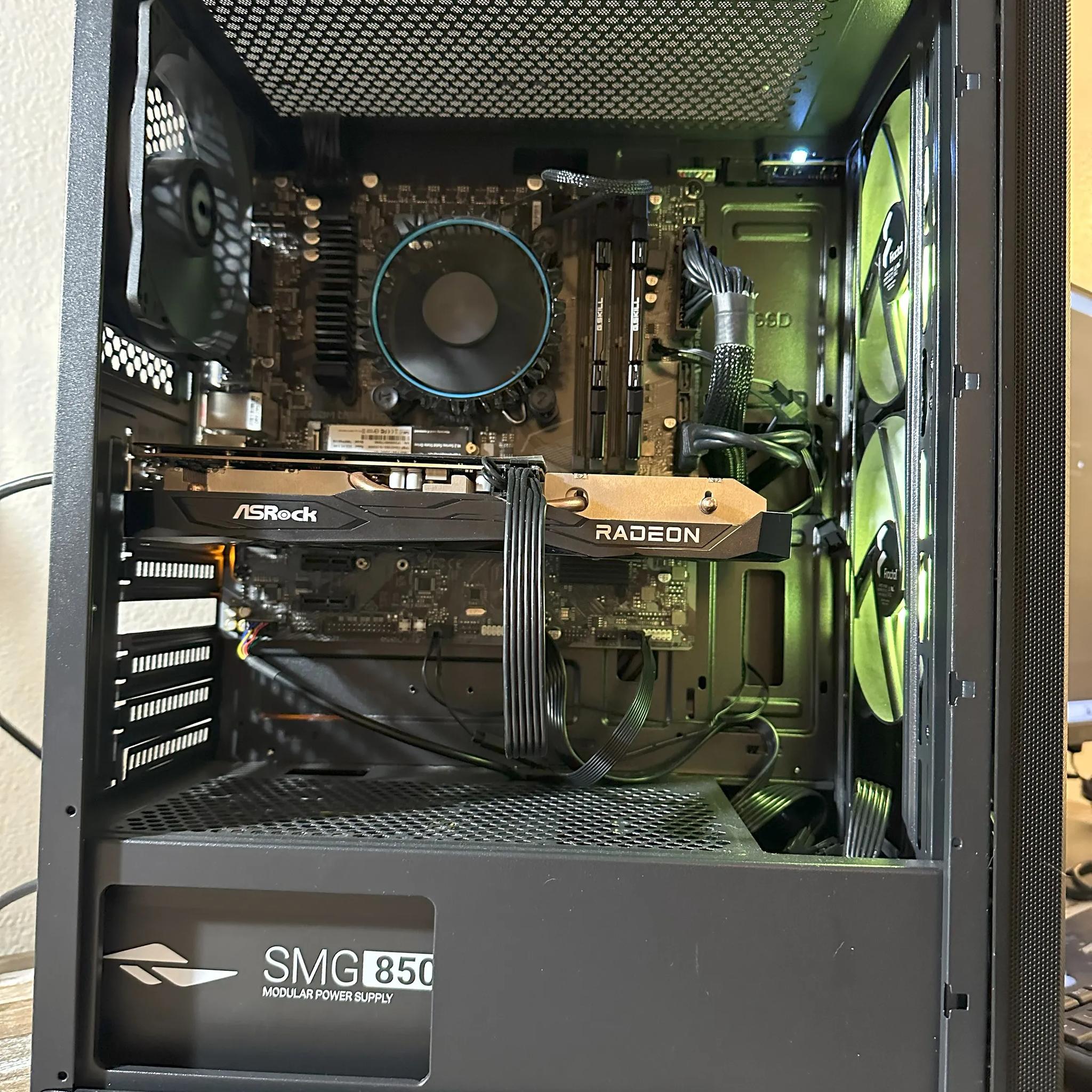 Entry Level 1080P Core i3 12100F with AMD RX6600  gaming PC