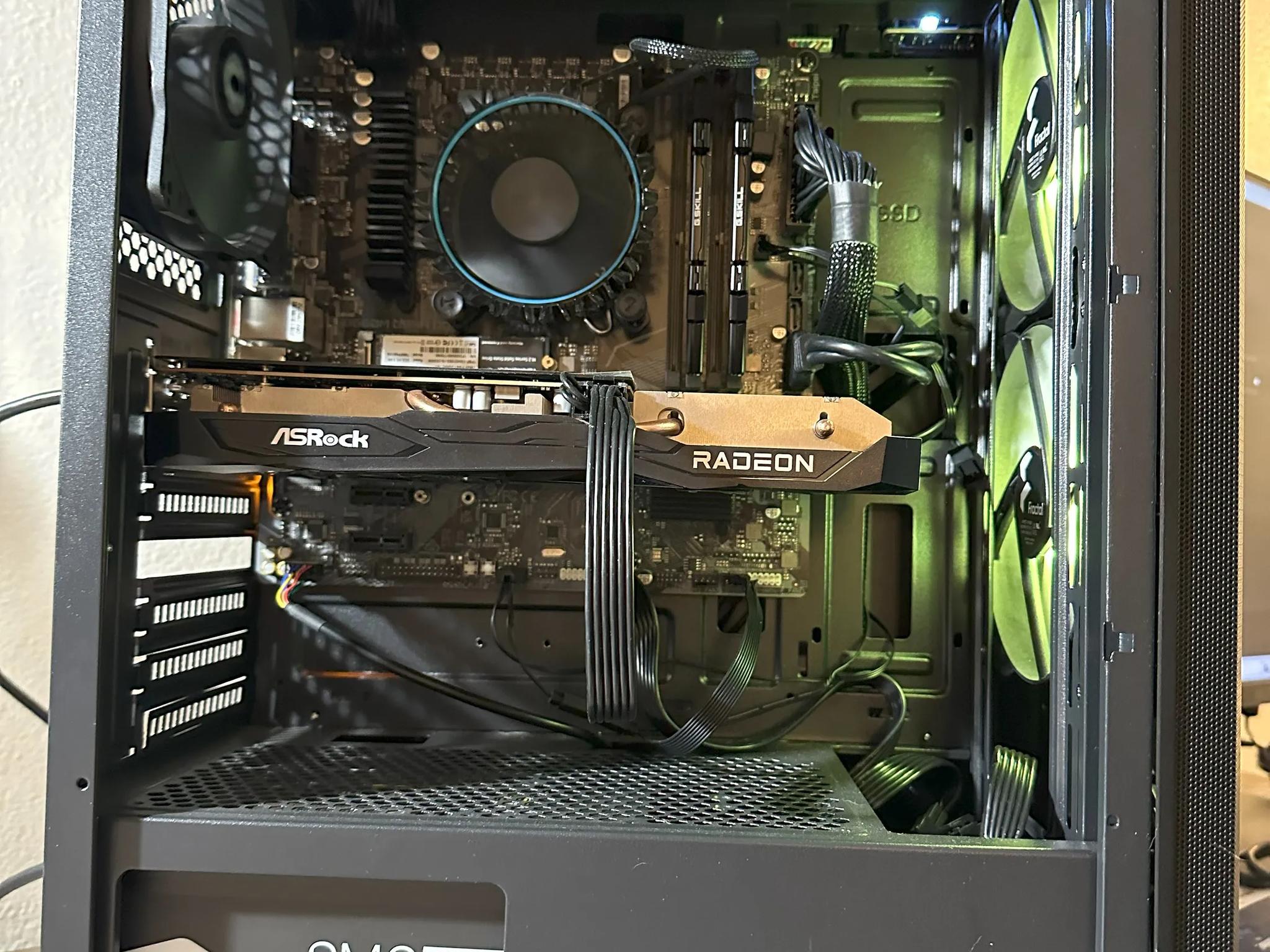 Entry Level 1080P Core i3 12100F with AMD RX6600  gaming PC