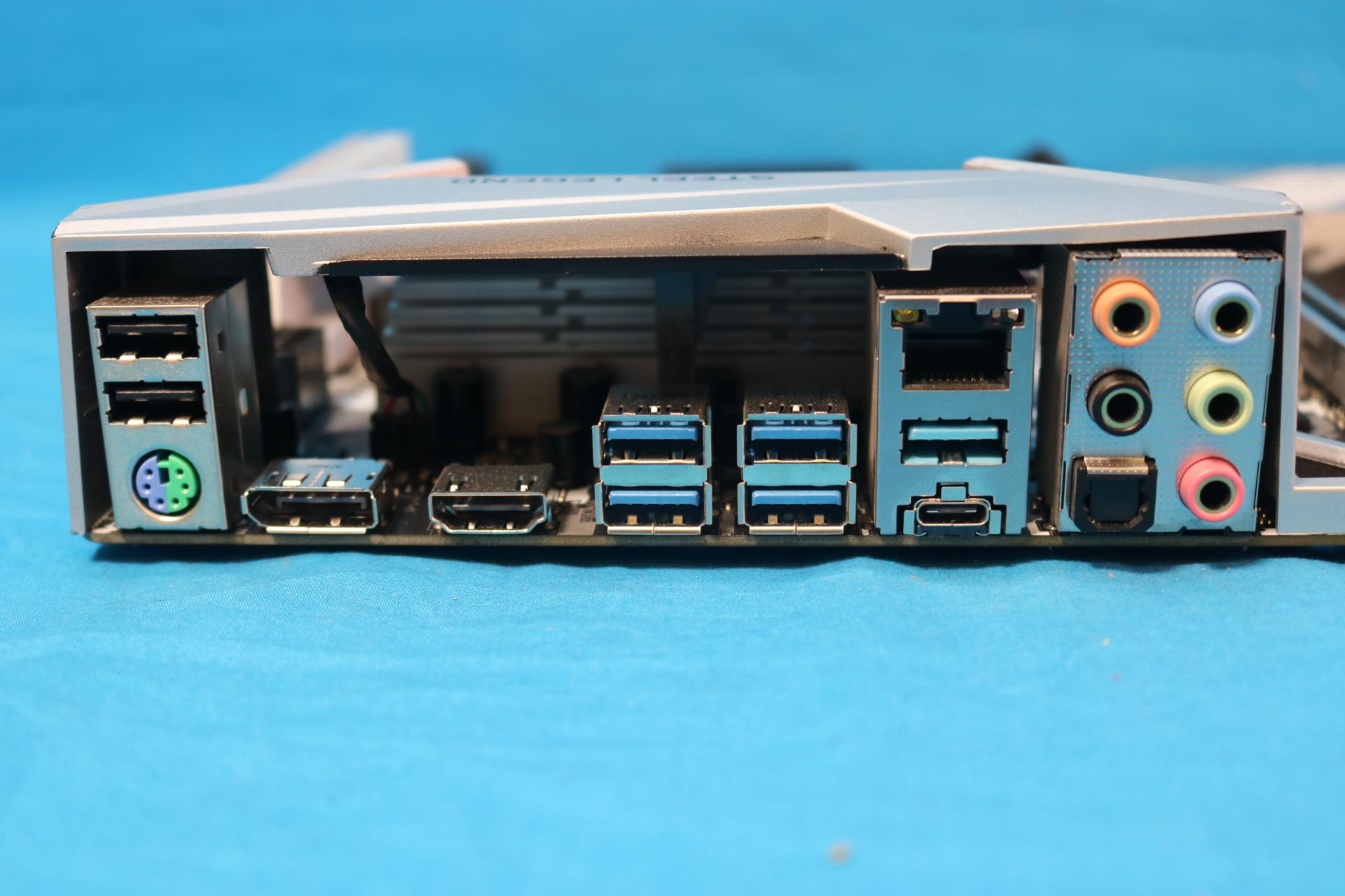 *NEWEST BIOS* ASRock B450 Steel Legend AMD Socket AM4 DDR4 ATX Desktop Motherboard No I/O Shield