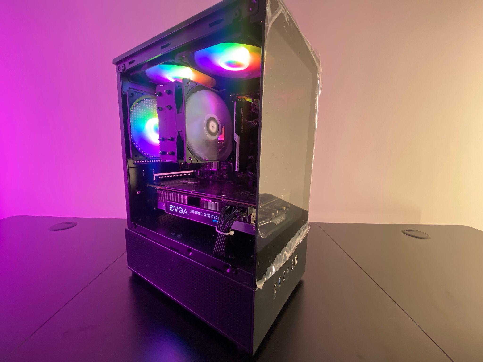 RGB Gaming PC | EVGA GTX 1070 Ti FTW 8GB | Intel Core i5-7500 | 16GB DDR4 RAM | 500GB SSD |