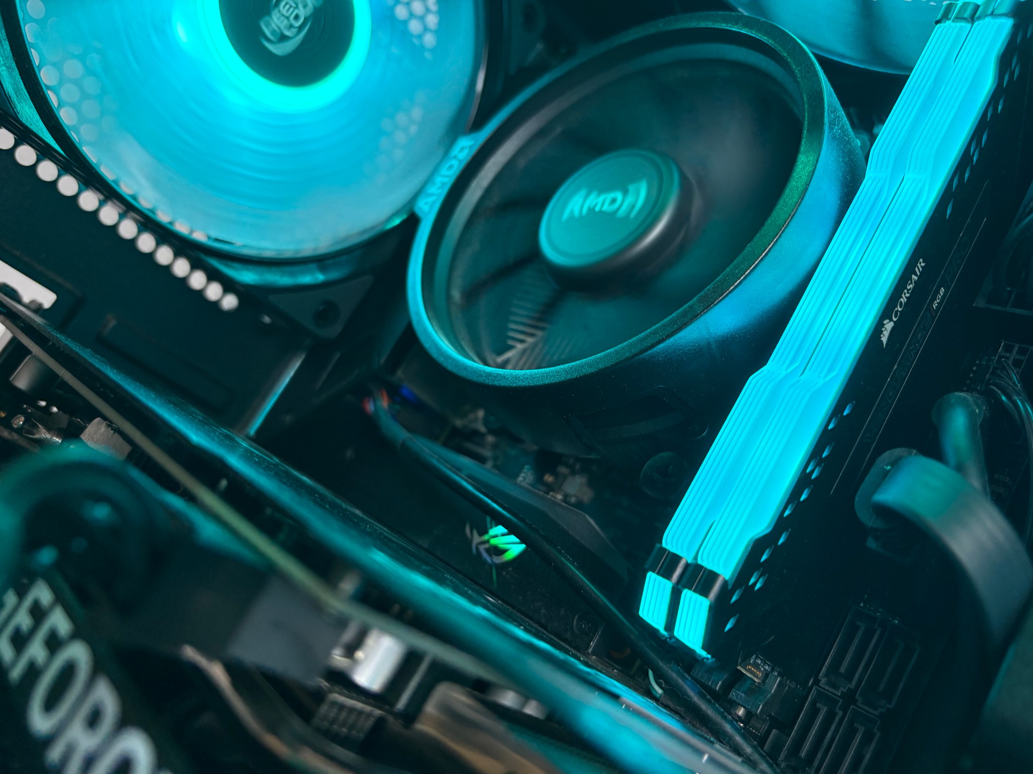 Black RGB Gaming PC | RTX 4060 | Ryzen 5 5600G | 16GB DDR4 RAM | 512 GB NVME SSD | FREE SHIPPING!!!