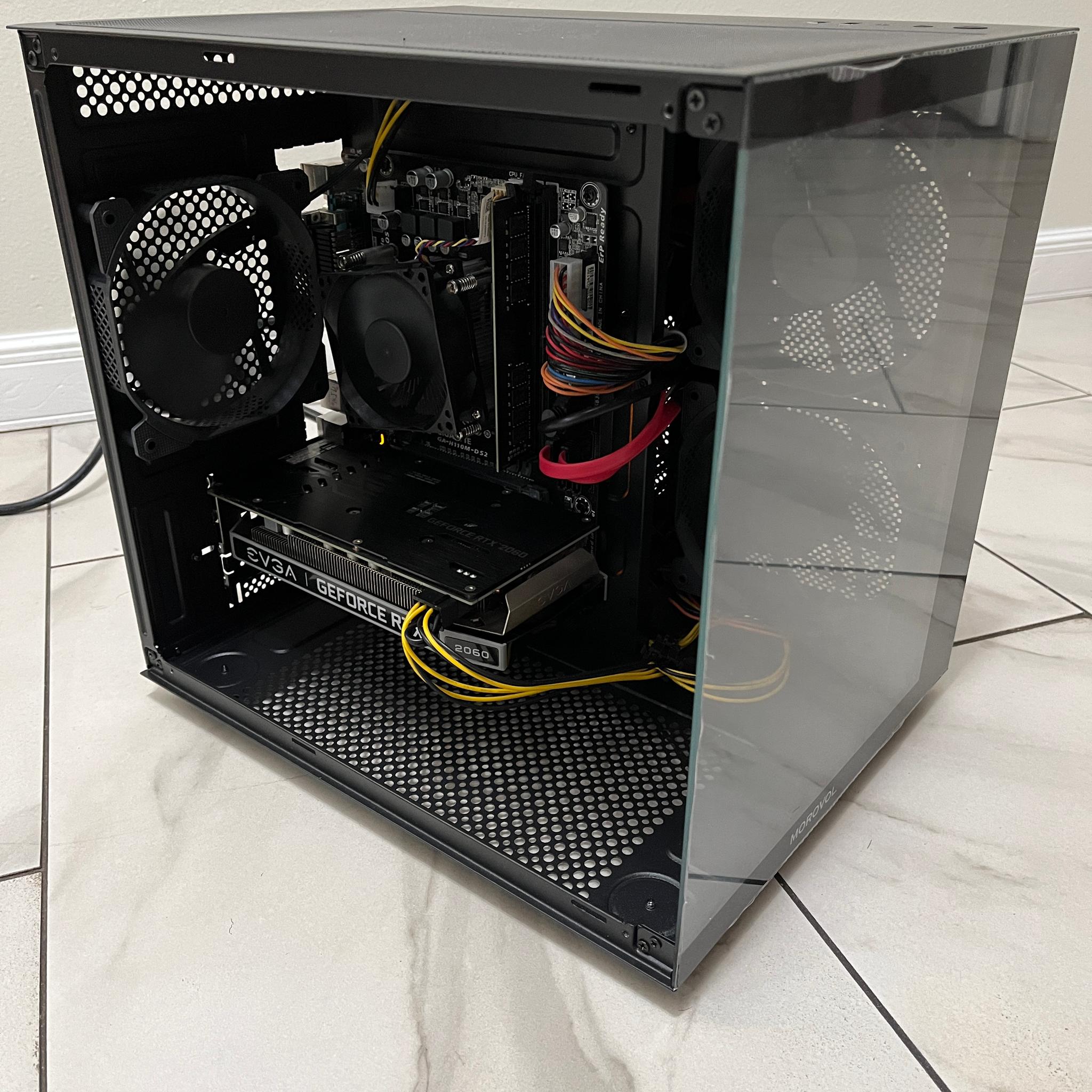 NVIDIA RTX 2060, Intel i5-7500, 16GB RAM, 870 GB Storage, Gaming PC w/ Wi-Fi & Bluetooth