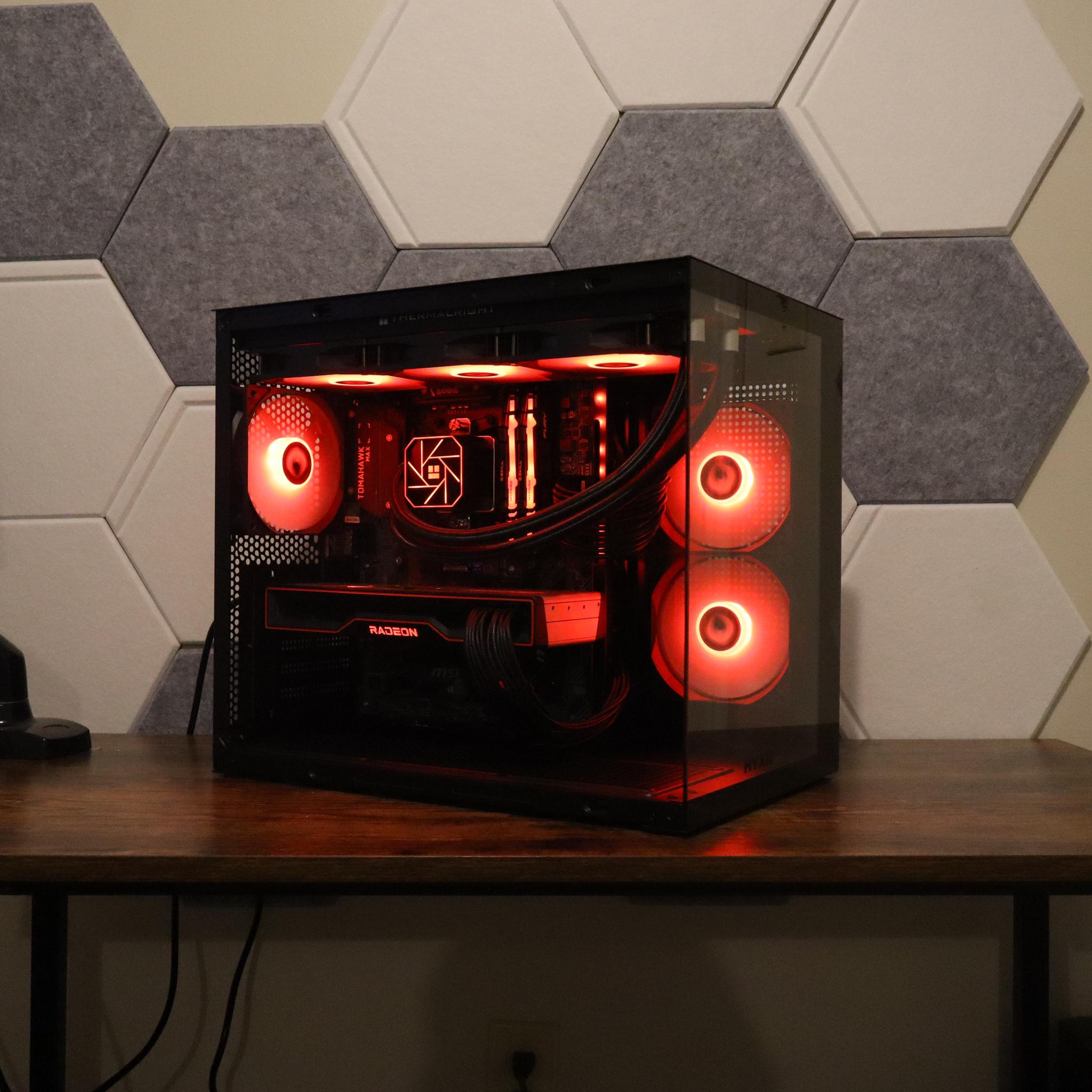 Radeon RX 6800 16GB custom Gaming Pc - Ryzen 7 5700 - 32gb Ram - 1Tb SSD - Windows 11 wifi & BT