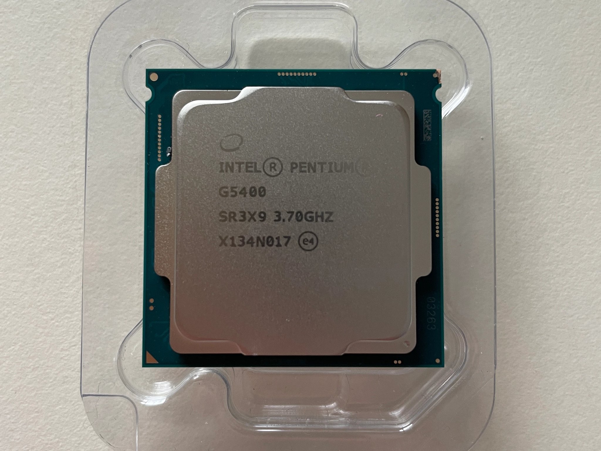 Intel Pentium G5400 Dual-core (2 Core) 3.70 GHz Processor