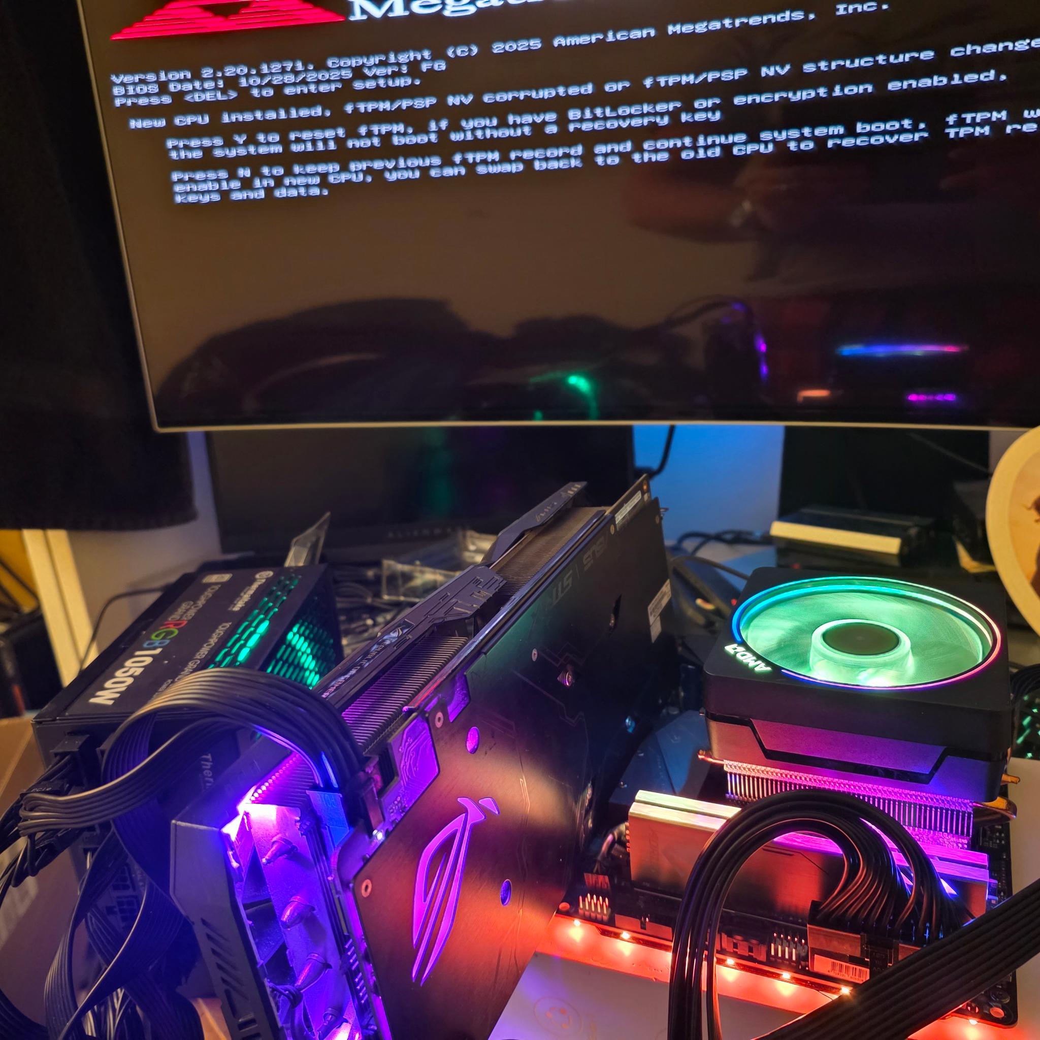Asrock B550i Aorus Pro AX + 3950X 16/32 + 16 GB AORUS RGB