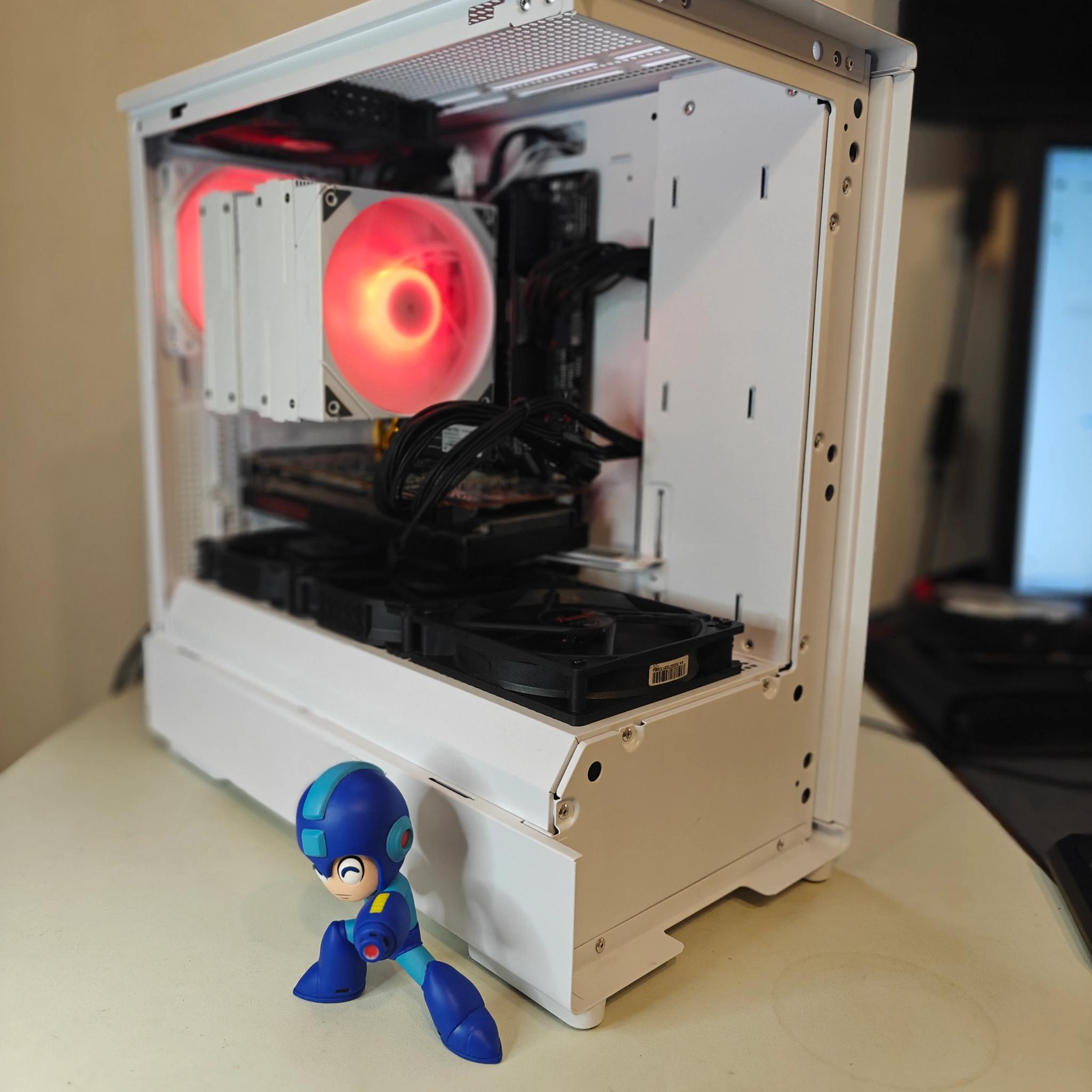 Encased in Glass ❤️‍🔥💎💨 | Ryzen 7 5700X3D | Radeon RX 6700 XT | 32GB DDR4 RAM | 1TB NVMe SSD