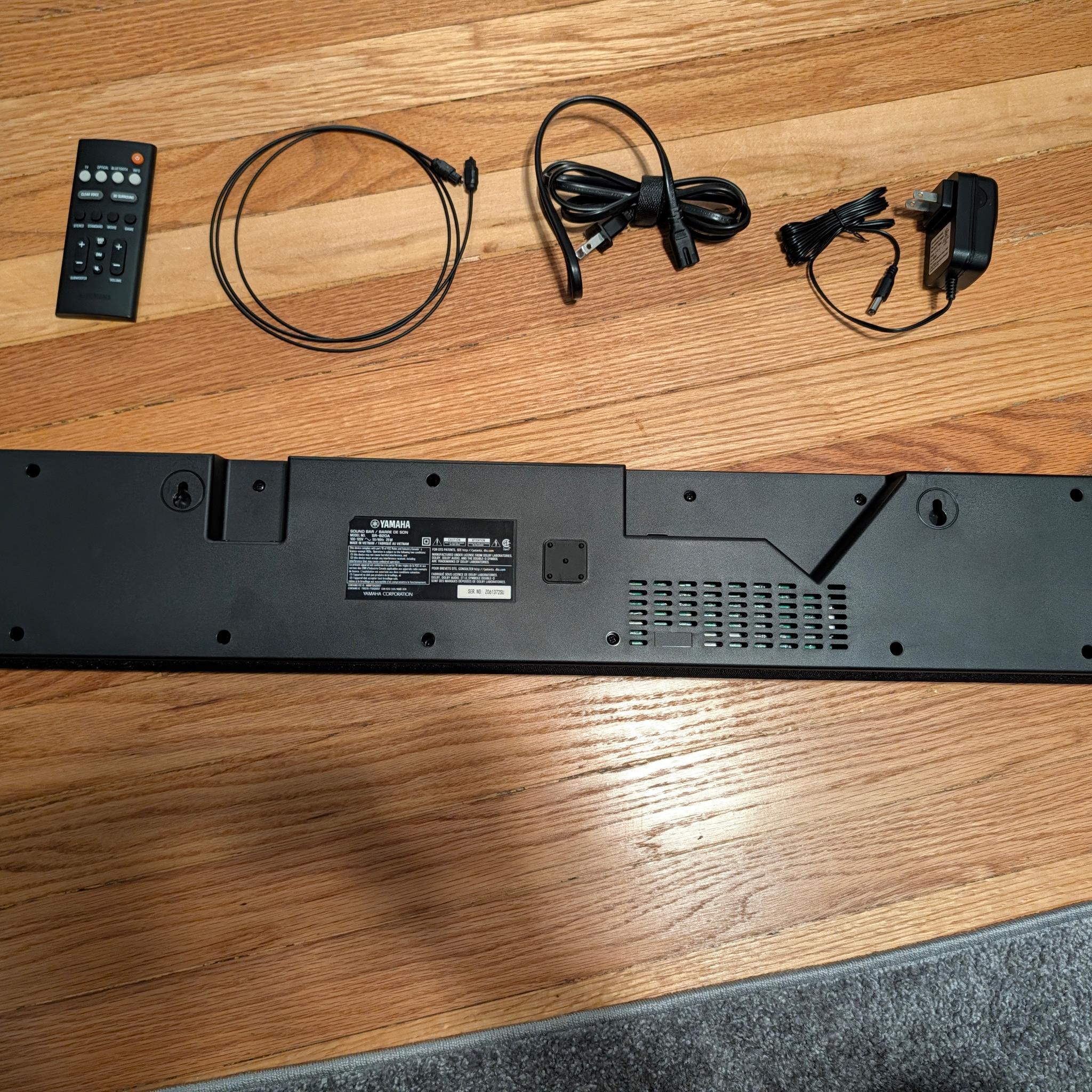 Yamaha SR-B20A Soundbar Great Condition