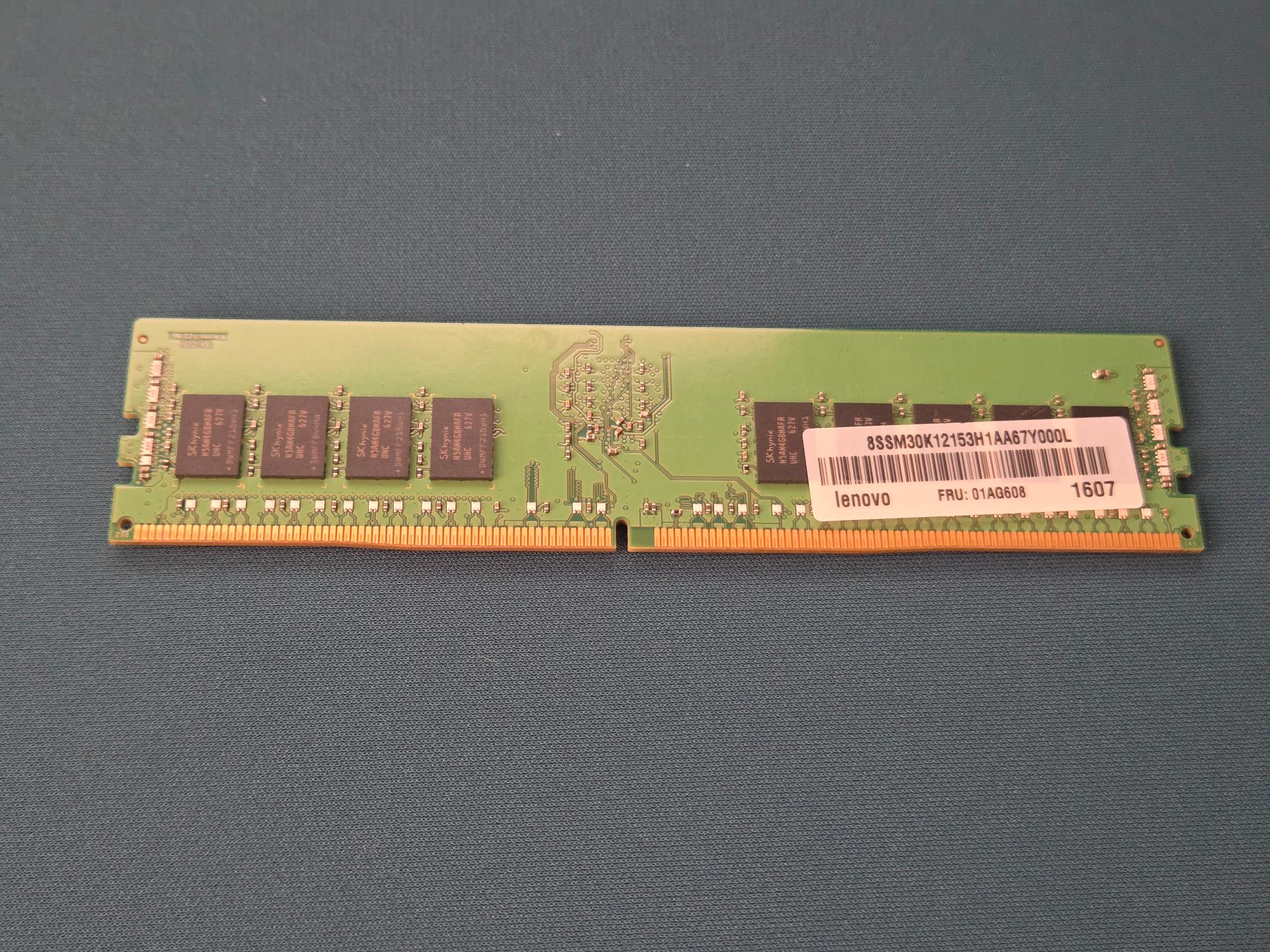8GB DDR4 ECC Registered Server RAM — SK Hynix 2Rx8 PC4-2400T