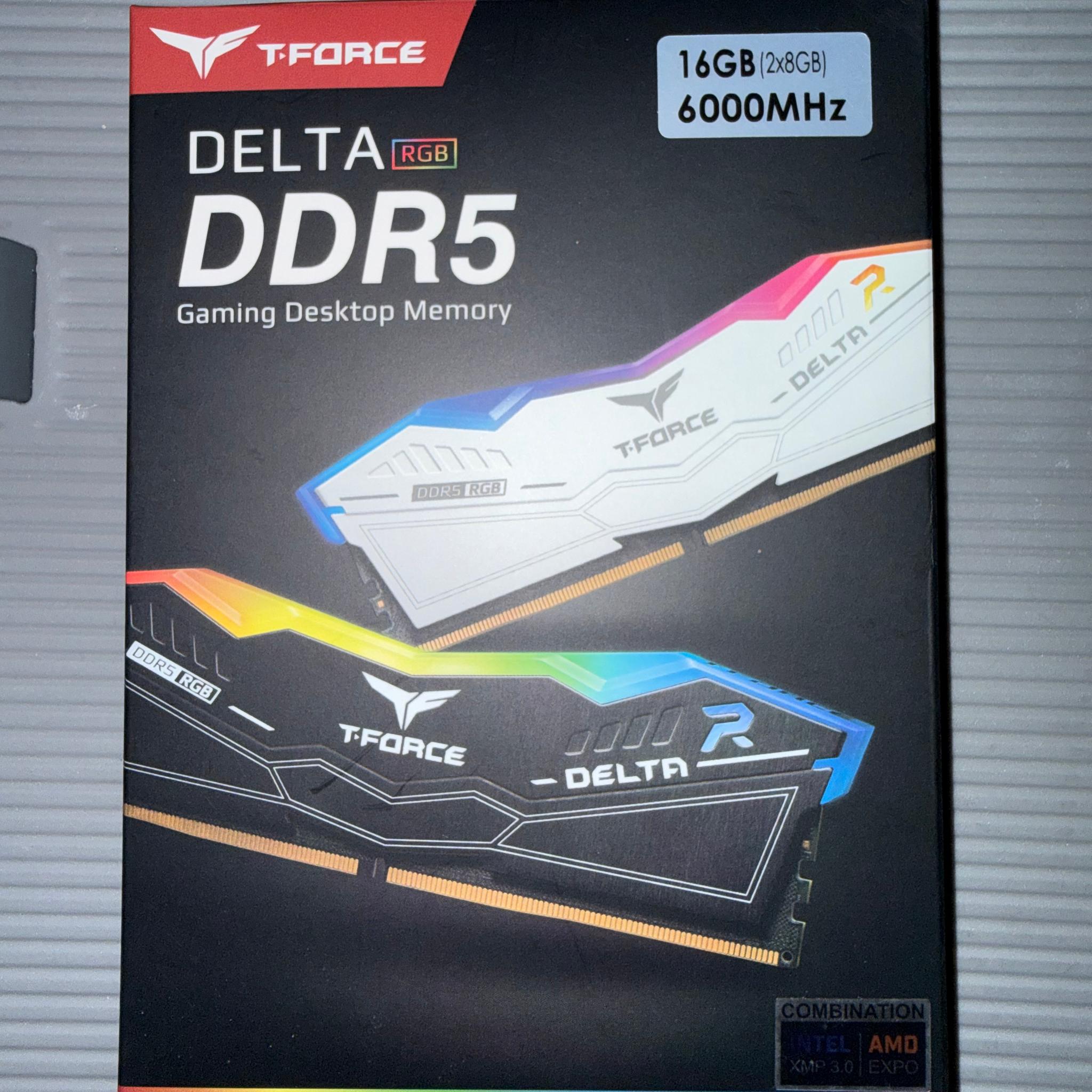 Brand New 16gb TeamGroup Delta RGB DDR5 RAM