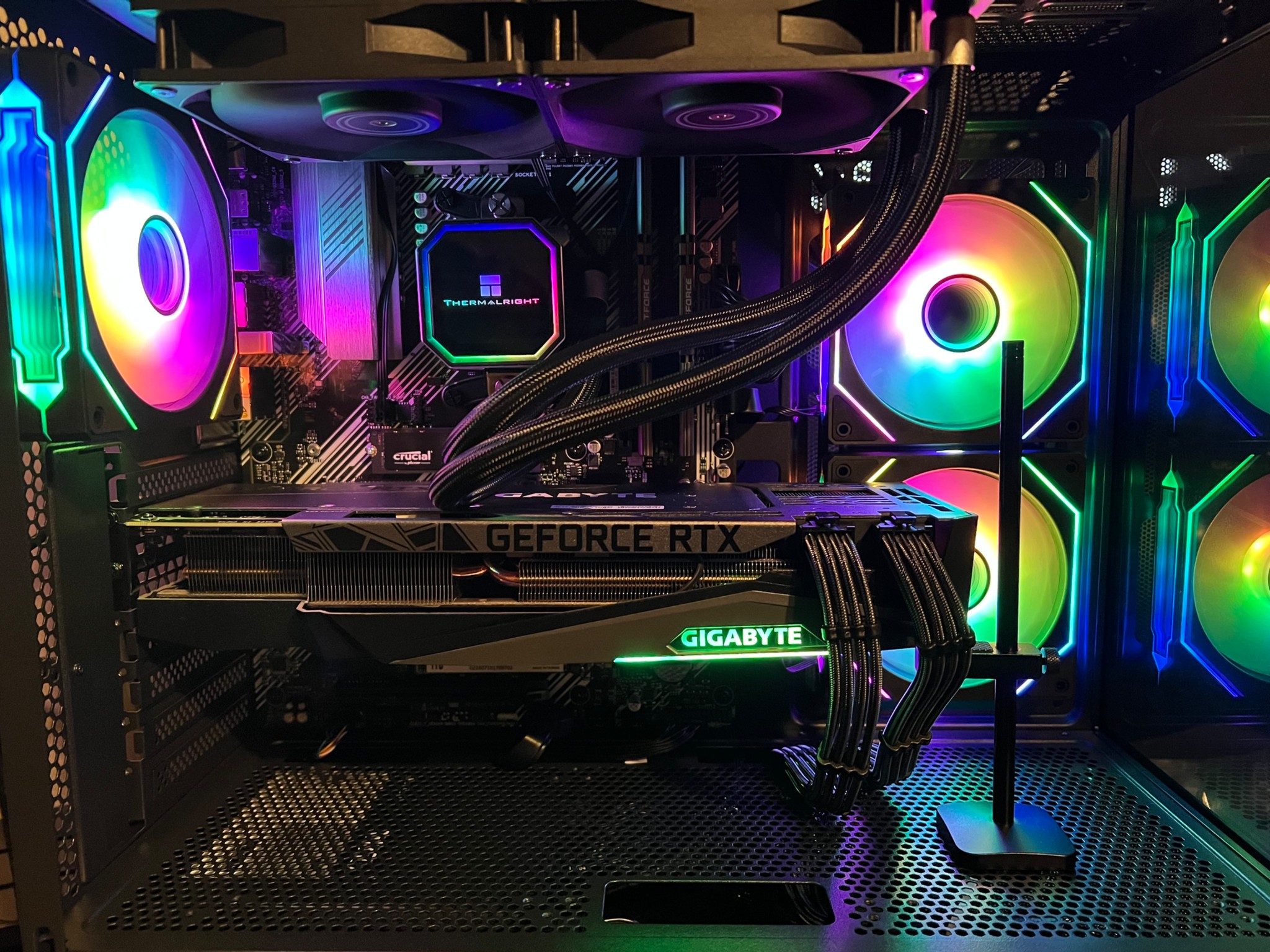 *Behemoth* Ryzen 7 5800X/RTX 3080 12 GB/1.5 TB NVME SSD/ARGB lights