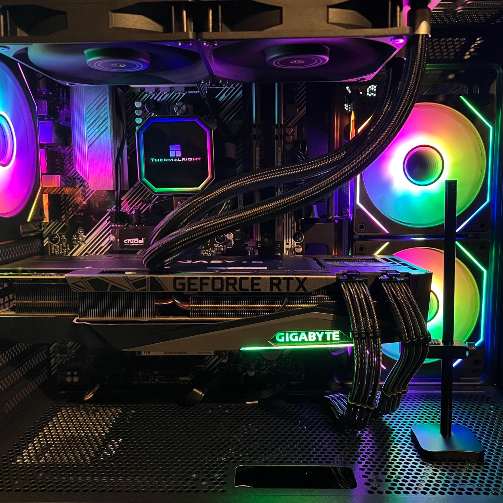 *Behemoth* Ryzen 7 5800X/RTX 3080 12 GB/1.5 TB NVME SSD/ARGB lights