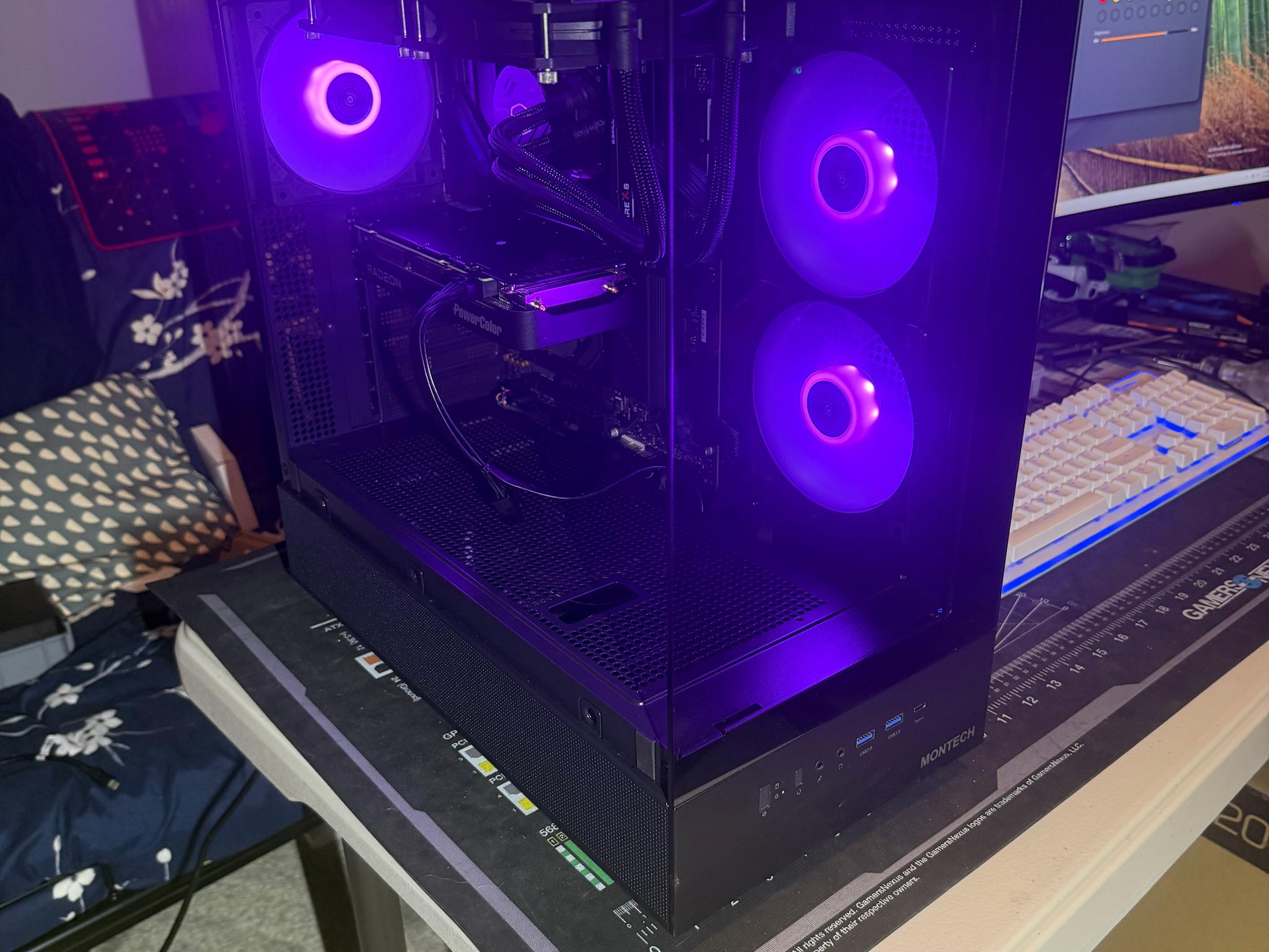 Custom ALL AMD Gaming PC 9600XT 16GB and 9600X CPU