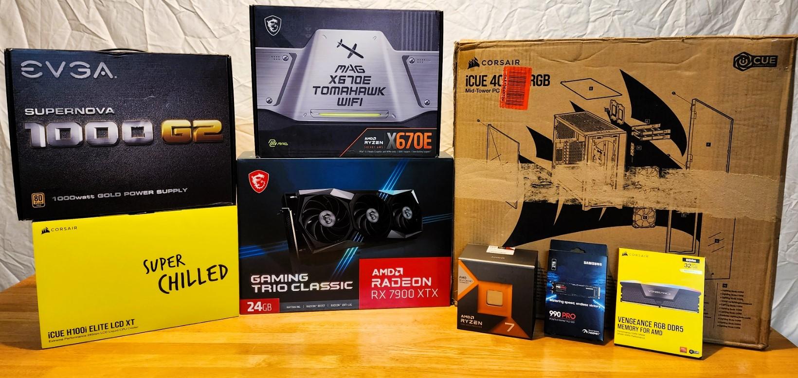 4K Gaming PC - 7800X3D - RX 7900XTX - Fastest AMD Gaming System Available!!!