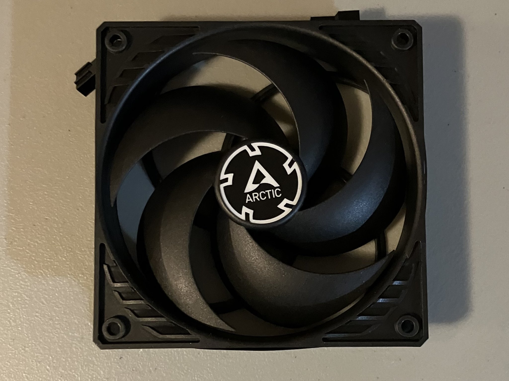 3 Black Arctic P12 120mm PWM Fans