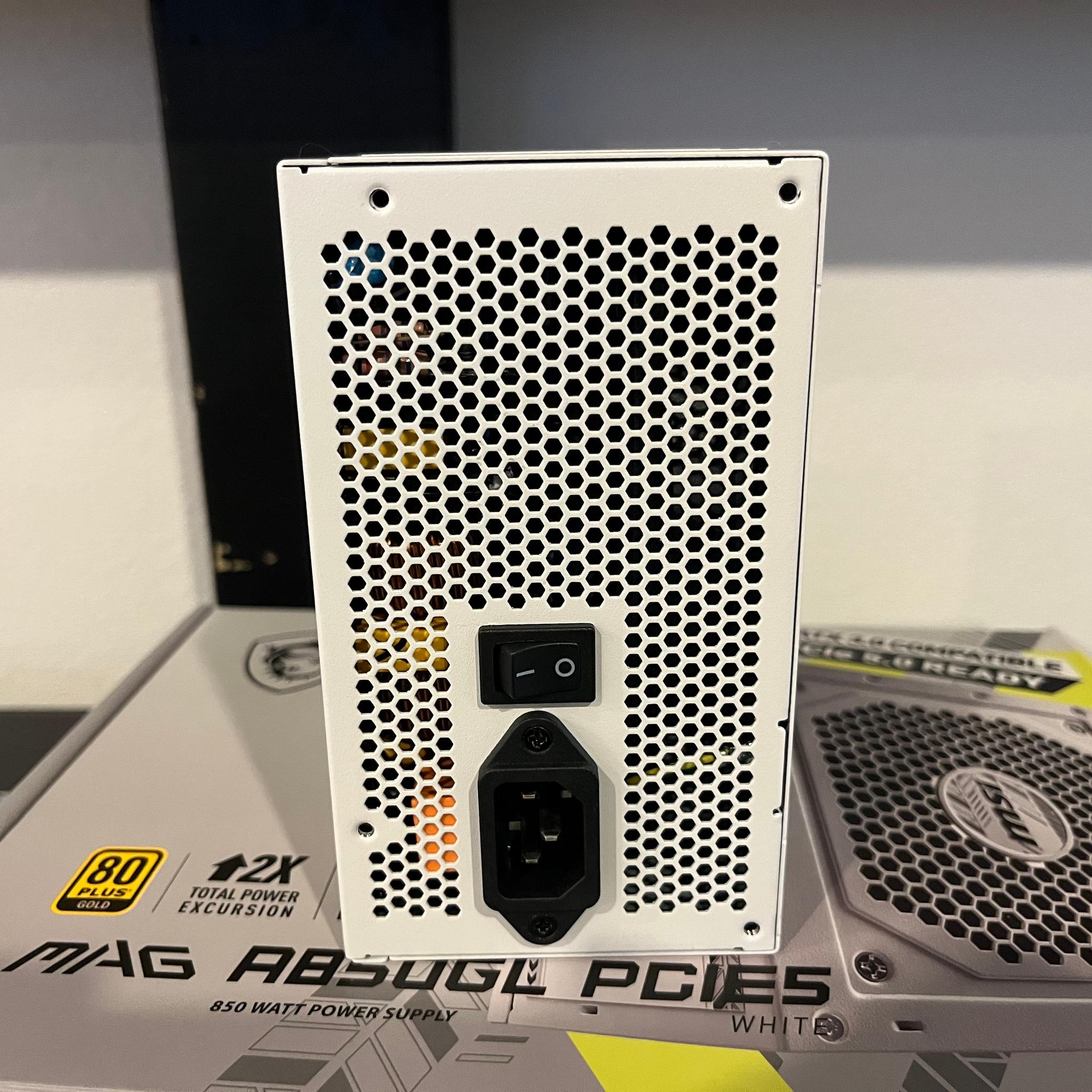 MSI MAG A850GL PCIE5 850 Watt PSU (Like New, Color: White)