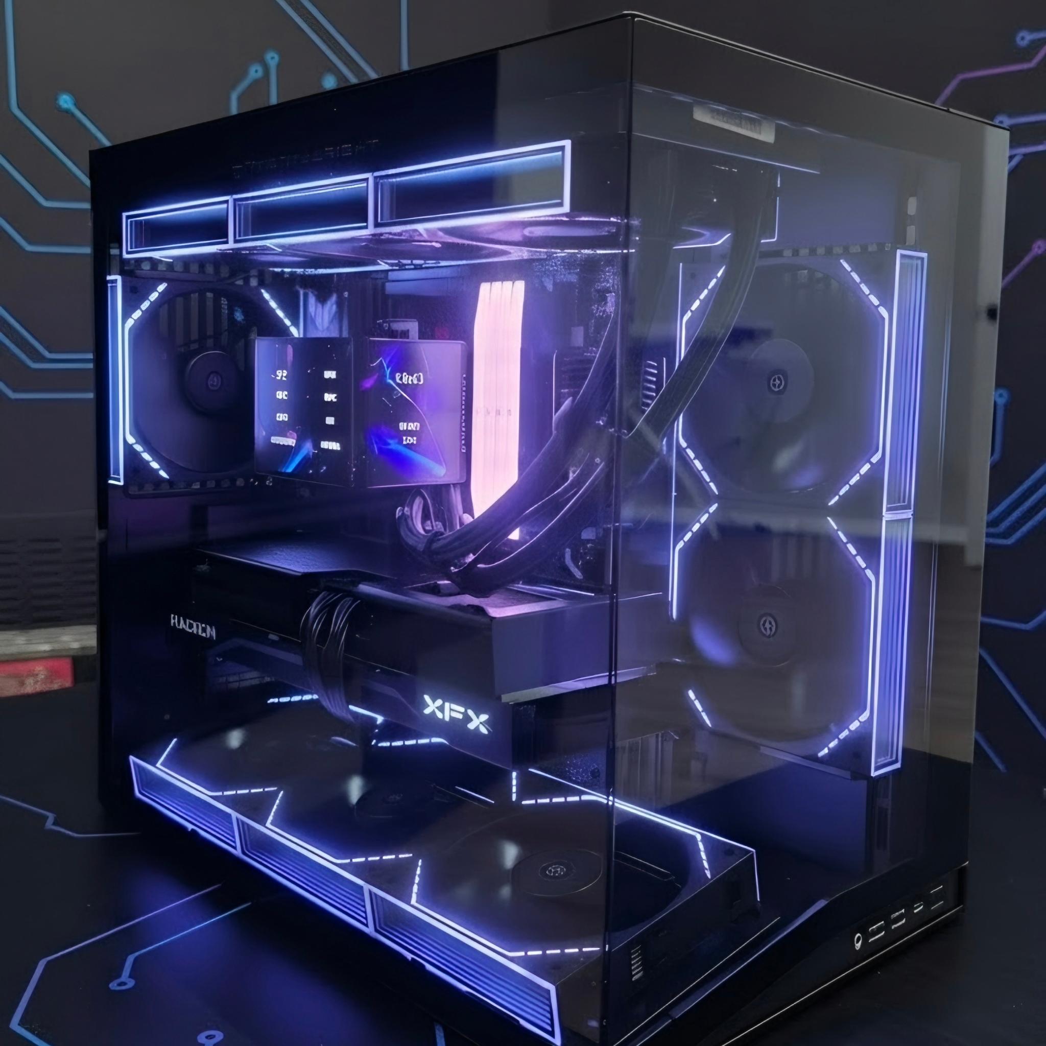 High-End Gaming & Performance PC – Ryzen 7 9850X3D + Radeon RX 9070 XT