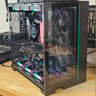 Lian Li PC Case 489 w\ Tempered Glass and 6 RGB Fans