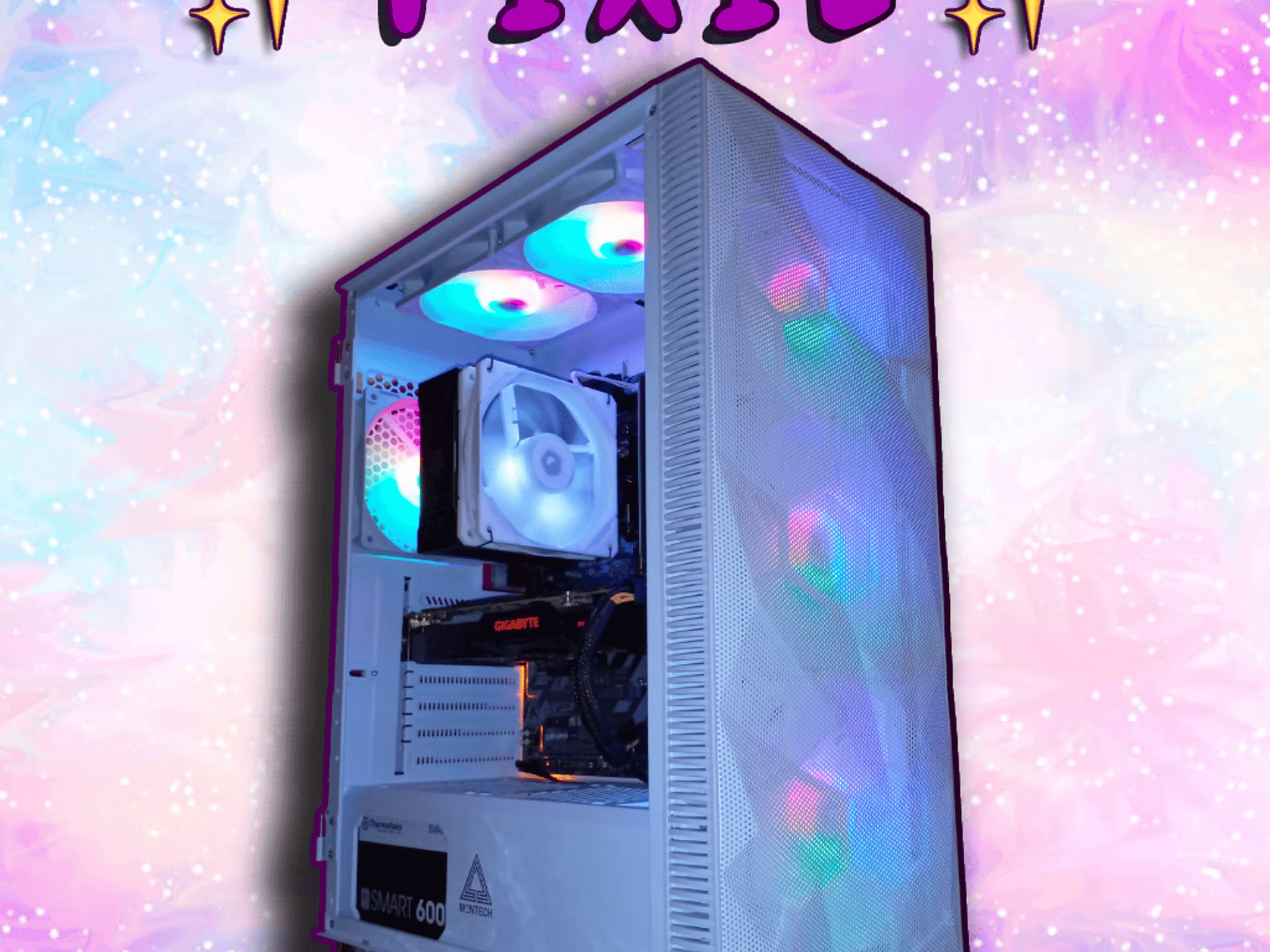 PIXIE✨| i7-9700F & GTX 1080| 32gb DDR4 + 1.2TB SSD Gaming/Streaming PC