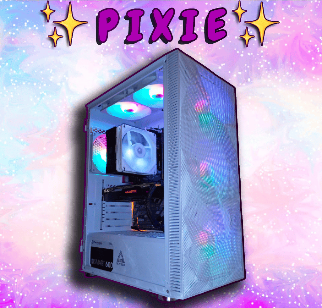 PIXIE✨| i7-9700F & GTX 1080| 32gb DDR4 + 1.2TB SSD Gaming/Streaming PC