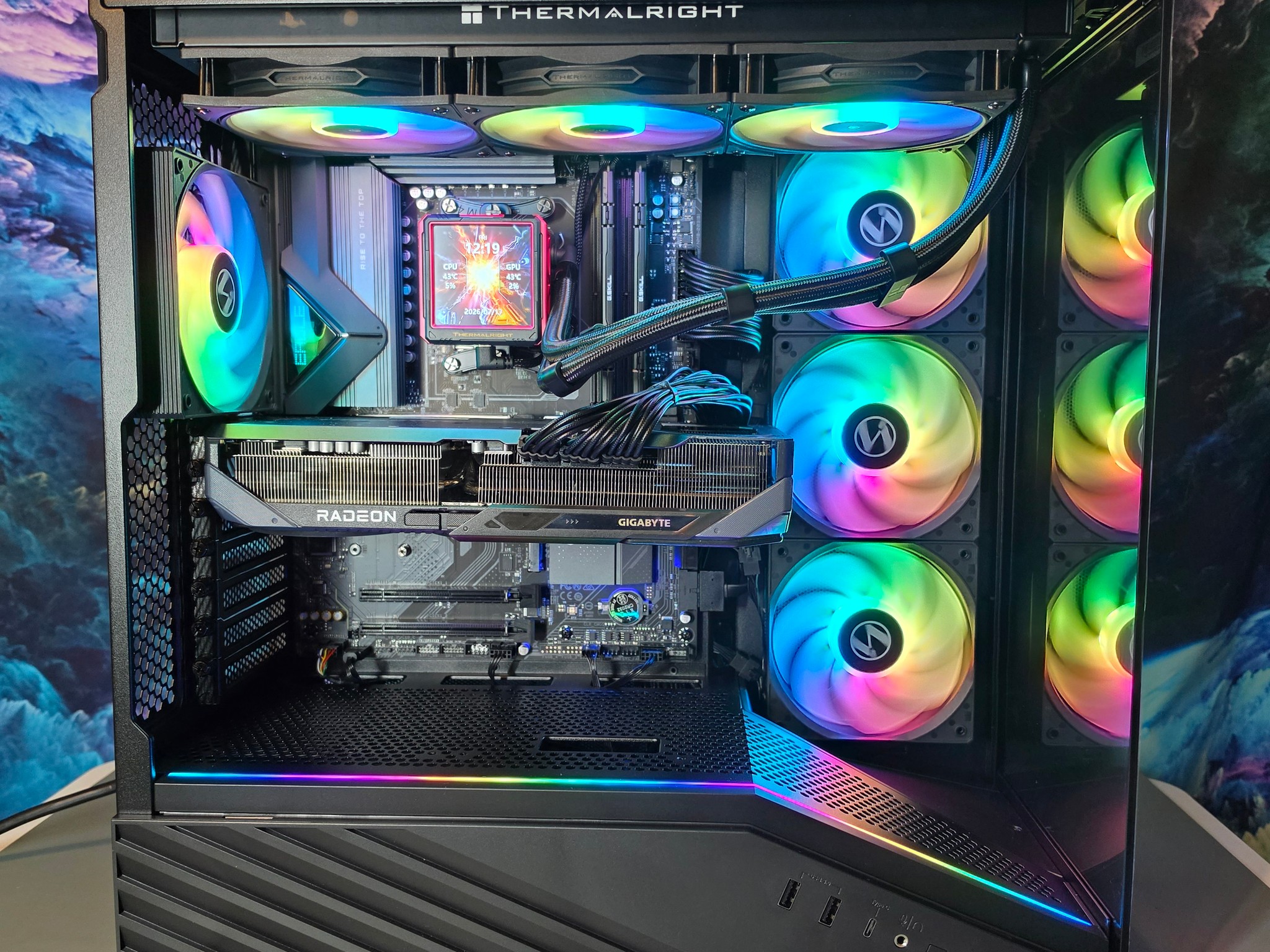 Gigabyte RX 9070 XT 16GB + Ryzen 7800x3d PC Build #70