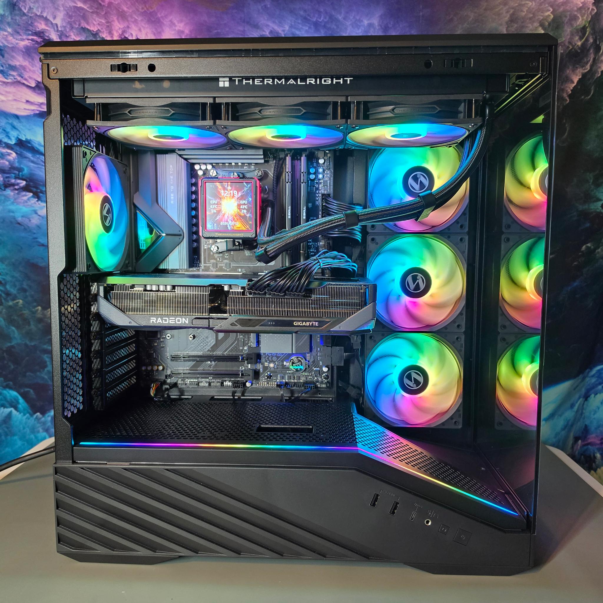 Gigabyte RX 9070 XT 16GB + Ryzen 7800x3d PC Build #70