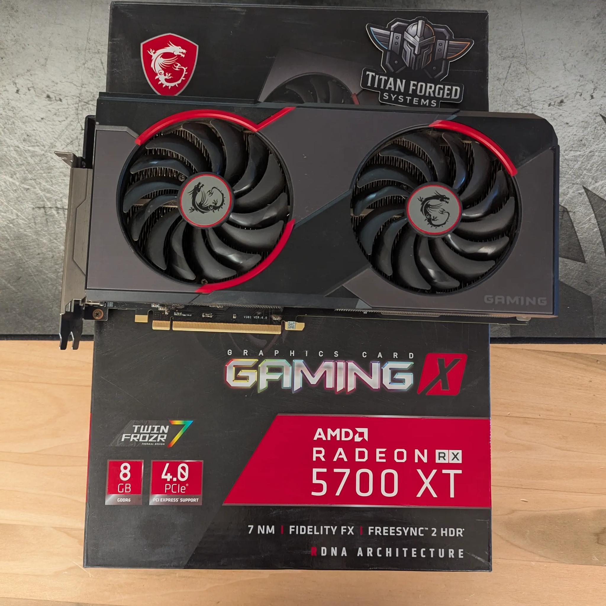 🔴 MSI 5700 XT Gaming X – 1440p Powerhouse | RGB Twin Frozr VII Design 🔥