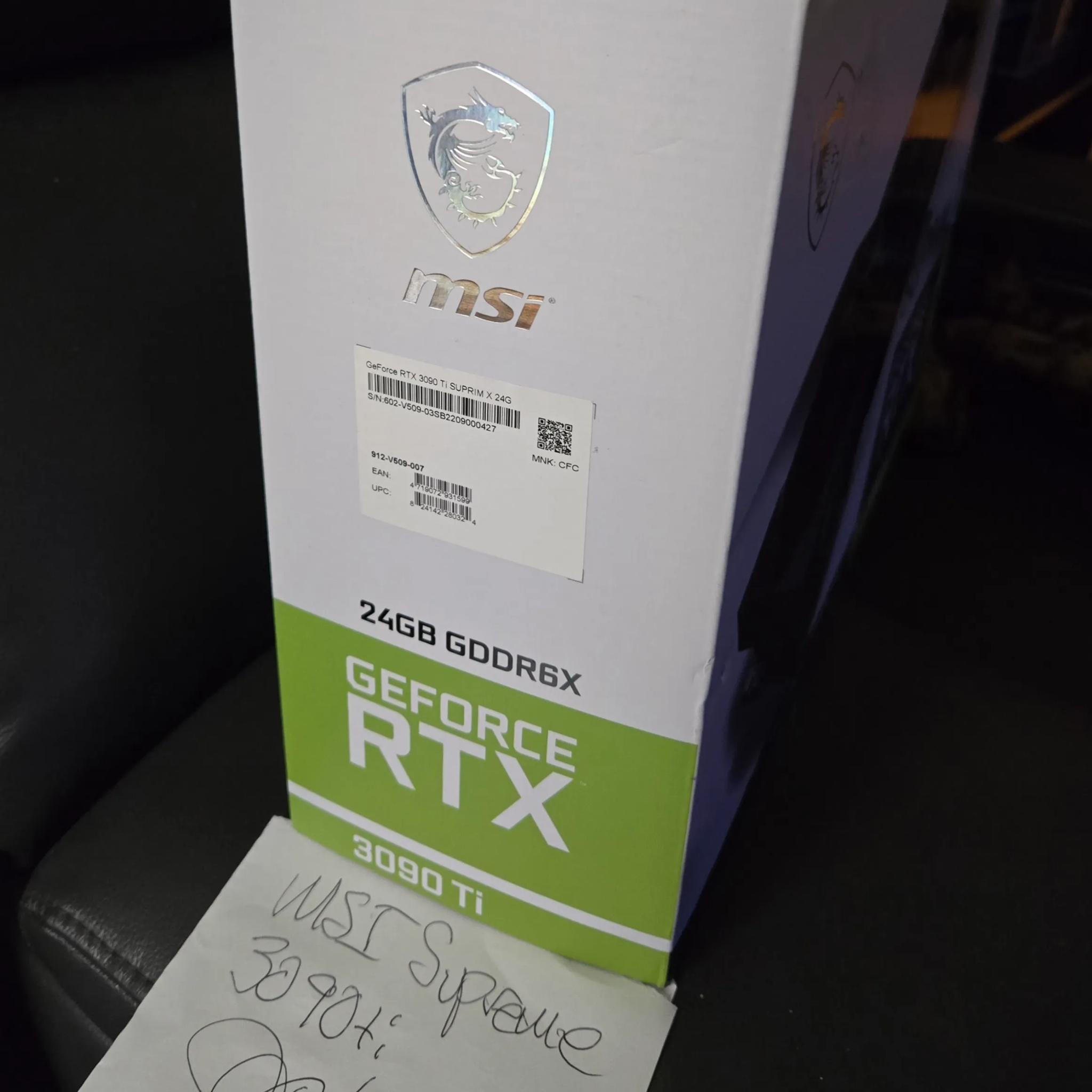 MSI SUPRIM 3090ti