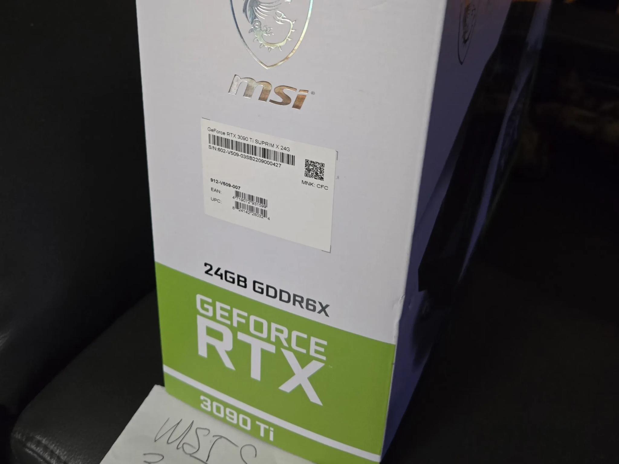 MSI SUPRIM 3090ti