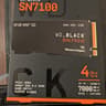 Western Digital WD_BLACK SN7100 4TB NVMe PCIe Gen4 M.2 2280 SSD DRAM