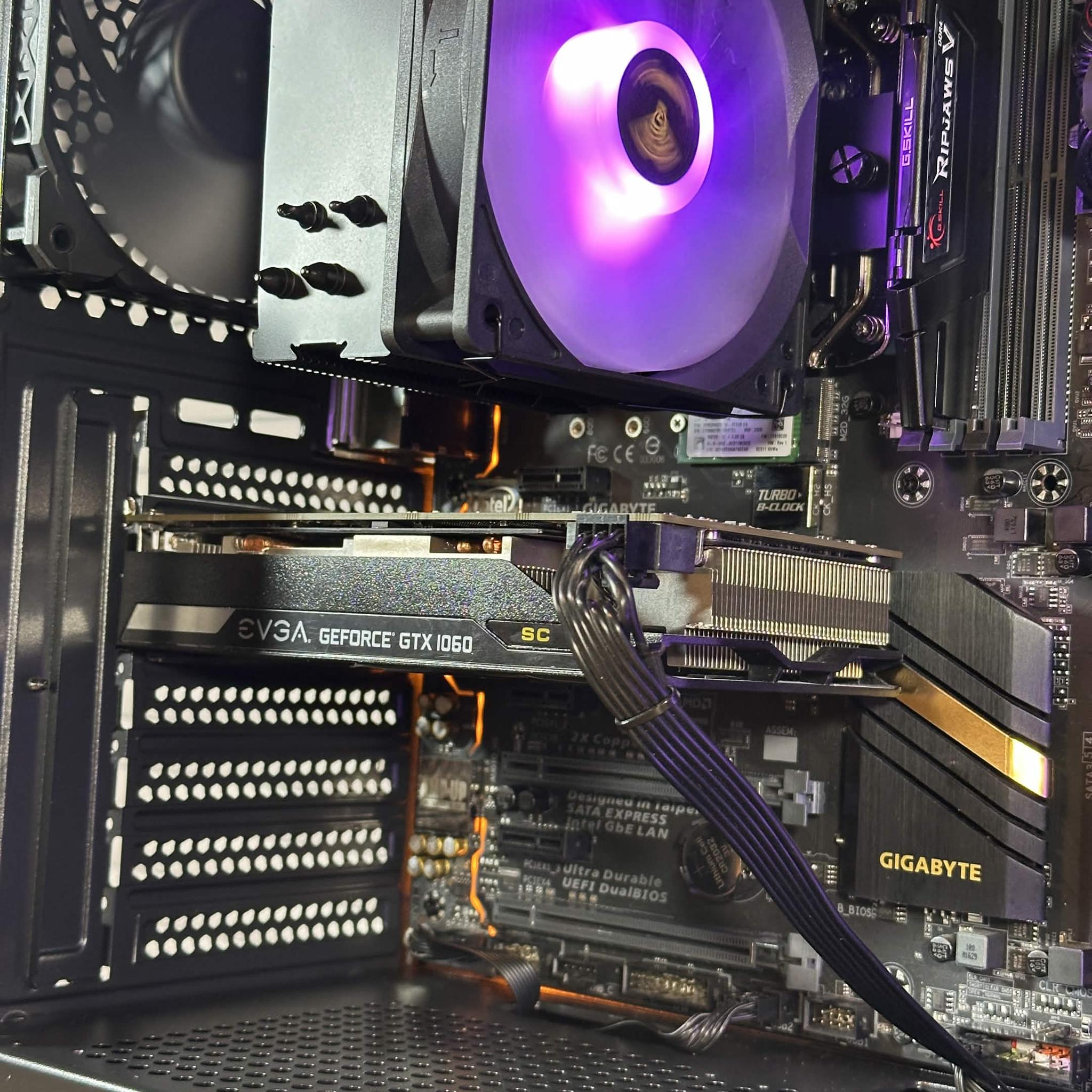 GTX 1060 6GB | Intel i7 6700K | 16GB DDR4 | 1.2TB Storage | Win11 | WIFI | 1080P Budget Gaming PC