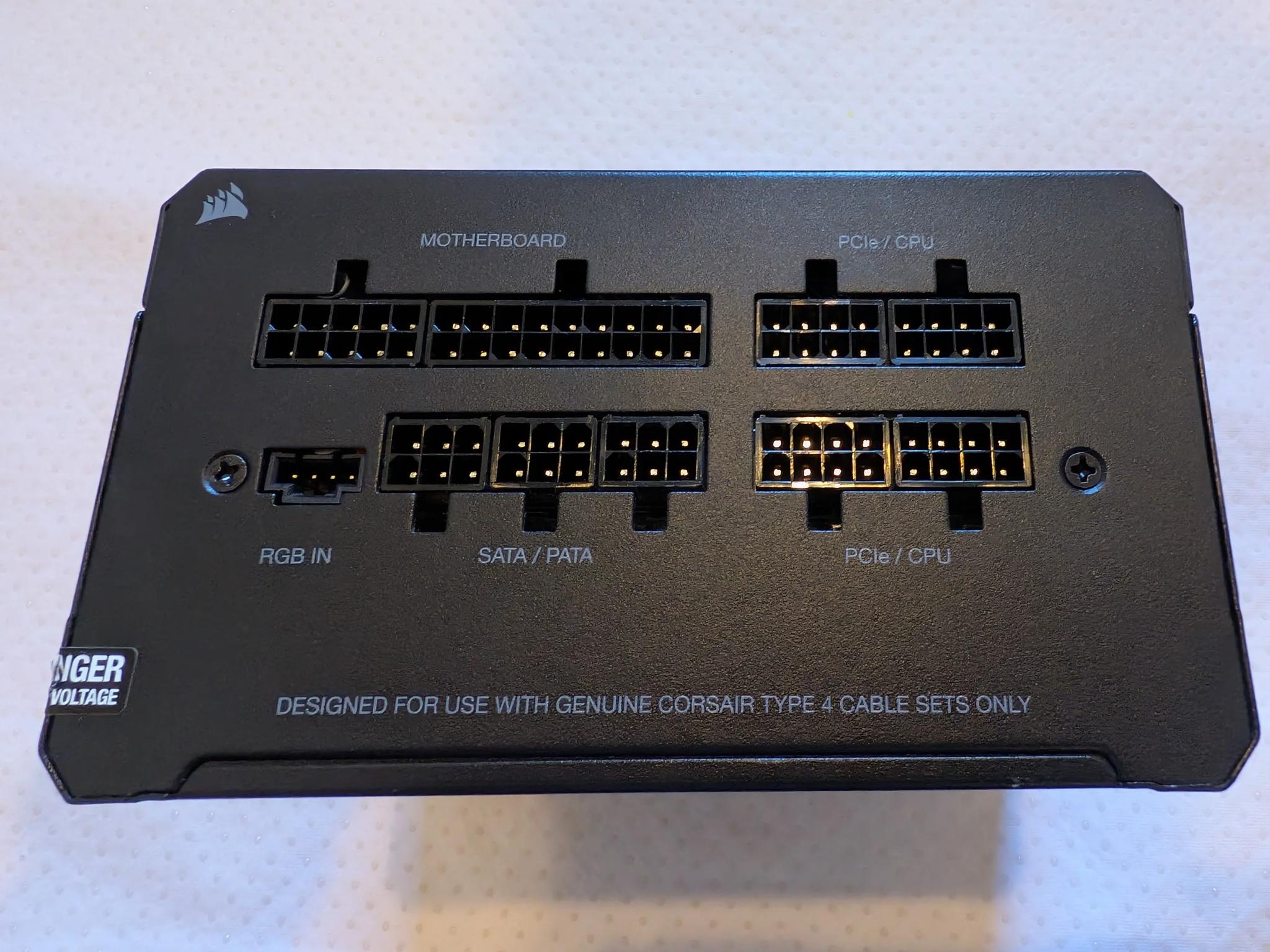 Corsair CX750F RGB power supply
