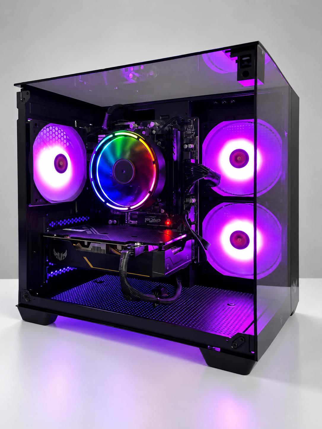 GeForce GTX 1660 Ti Custom Gaming PC - Ryzen 7 2700X, 16GB RAM