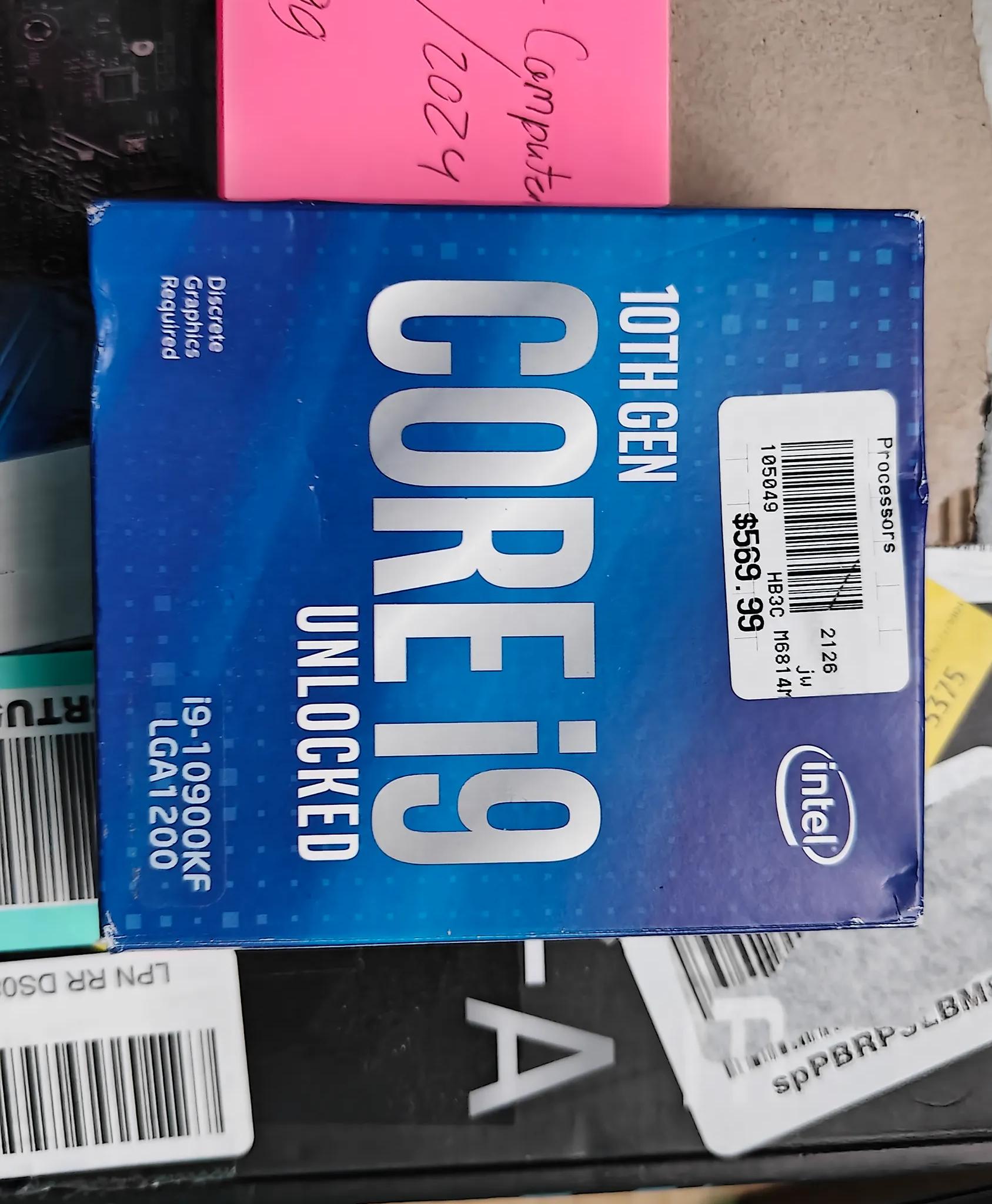 Bundle! Intel 10900KF, Oloy 32GB DDR4 RAM, ASUS PRIME Z490 MB