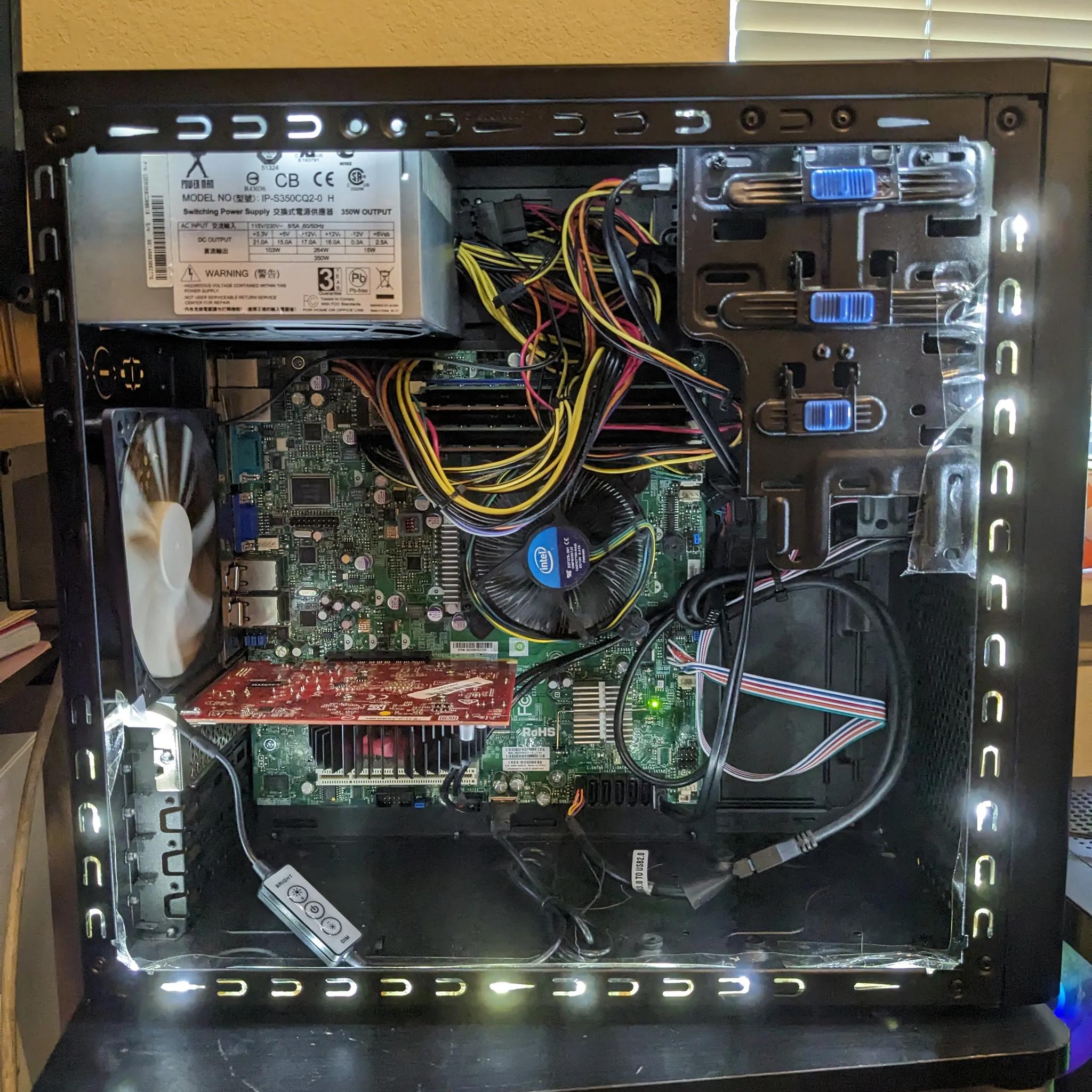 FREE SHIP||"Nightlight"|||i5-750,16GB RAM,RX 460 2GB,240GB SSD,500GB HDD,Win10, WiFi
