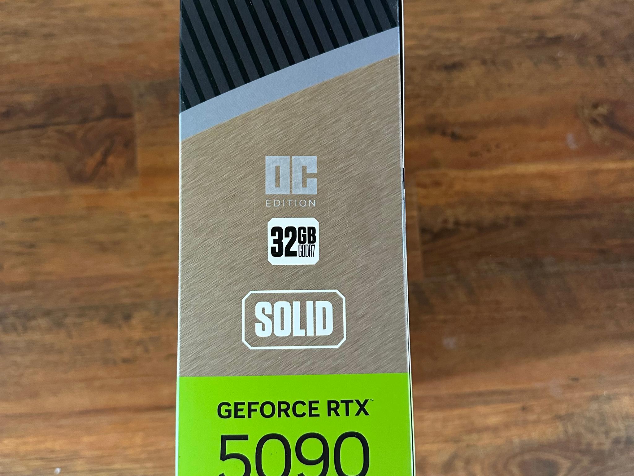 ZOTAC RTX 5090 SOLID OC 32 GB GDDR7
