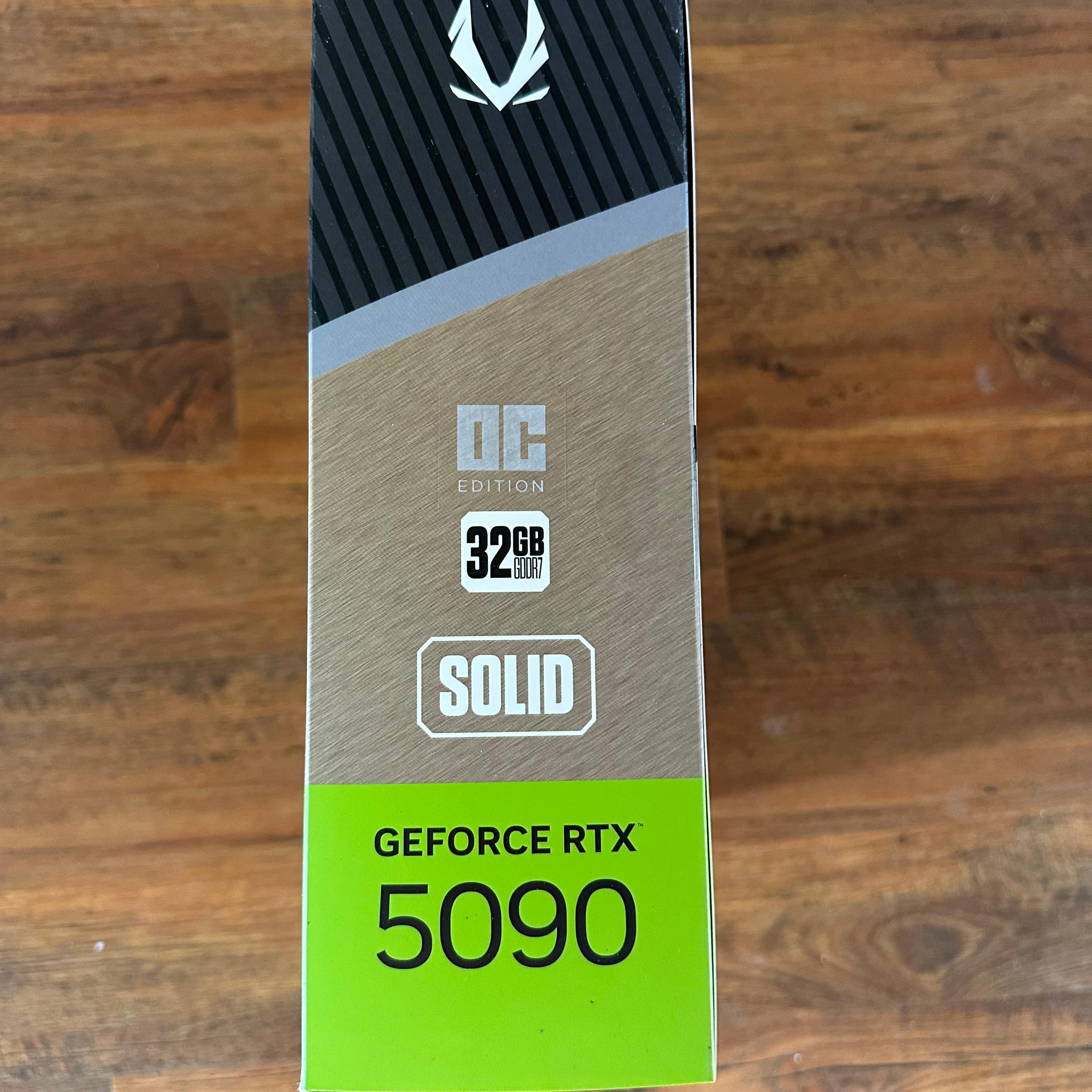 ZOTAC RTX 5090 SOLID OC 32 GB GDDR7