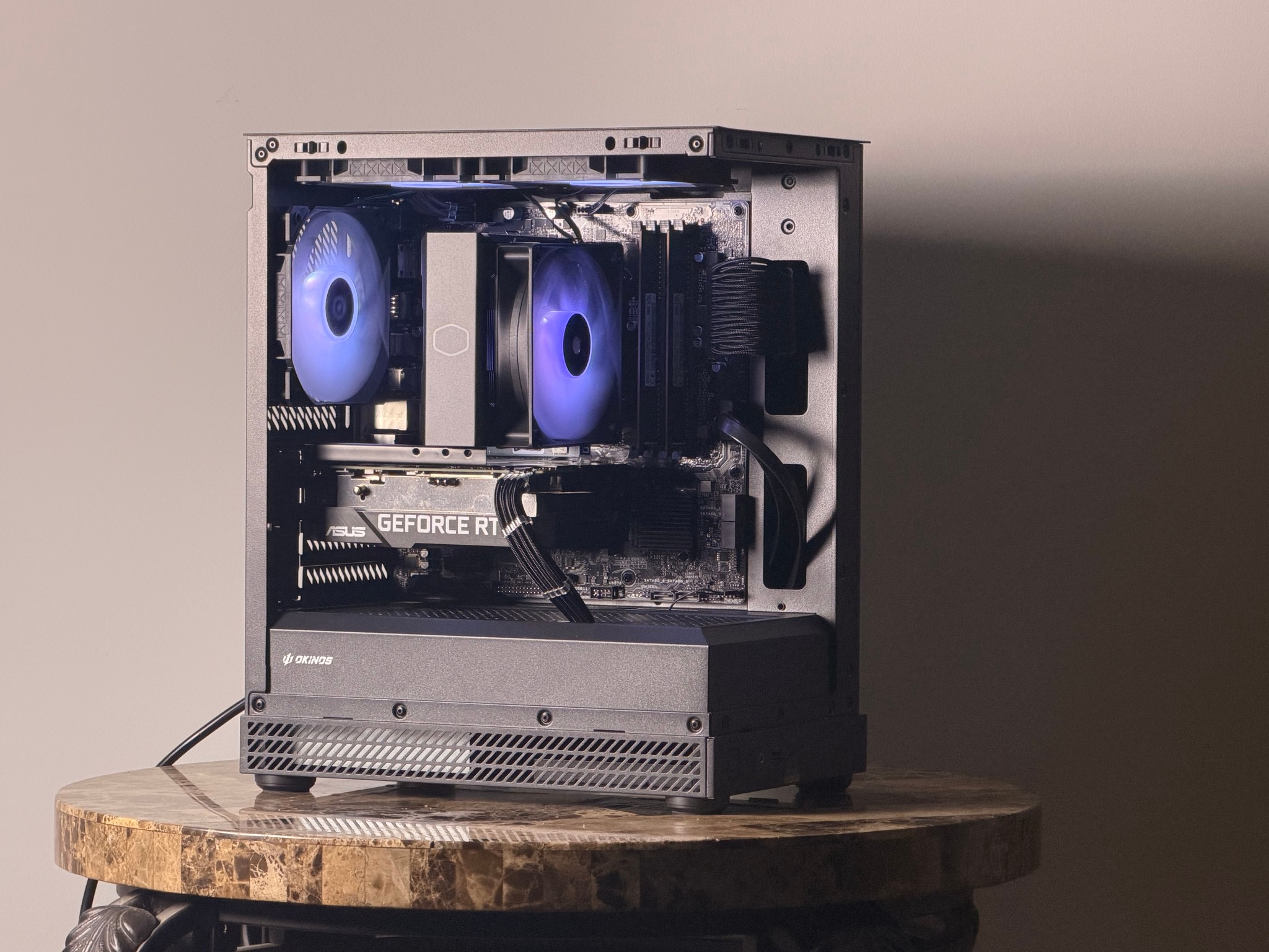 FREE SHIP 🖤🌈 Black RGB Gaming PC | RTX 3060 | Intel Core i7-11700 | 1 TB NVME SSD | 16 GB RAM🌈🖤