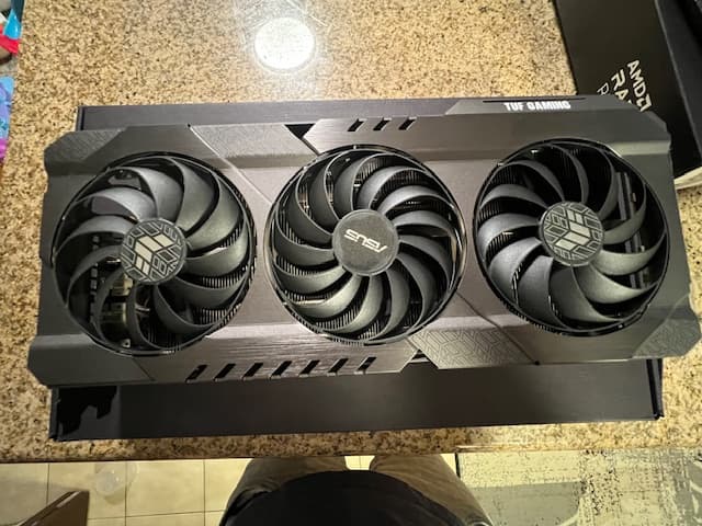 ASUS Radeon RX 6800 TUF Gaming Overclocked Triple-Fan 16GB GDDR6 PCIe 4.0 Graphics Card