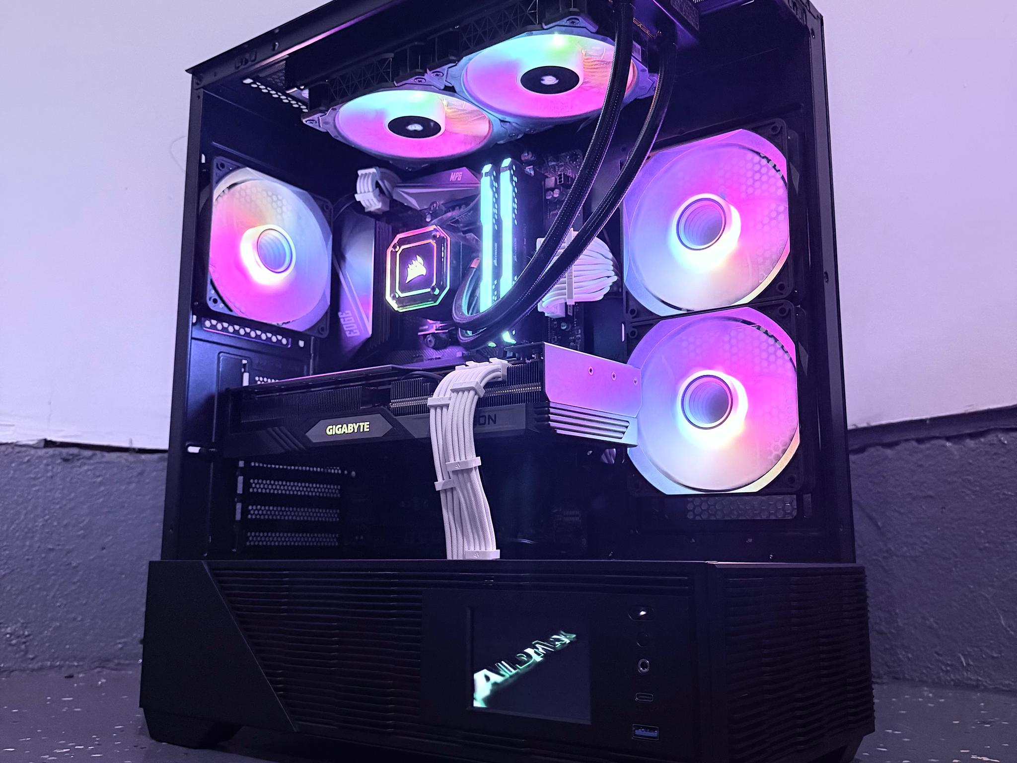 ⚫️"Phantom Prism"🌈| 1440p Gaming | RX 7800XT 16GB | Ryzen 7 3800X | 32B Ram | 1TB Storage