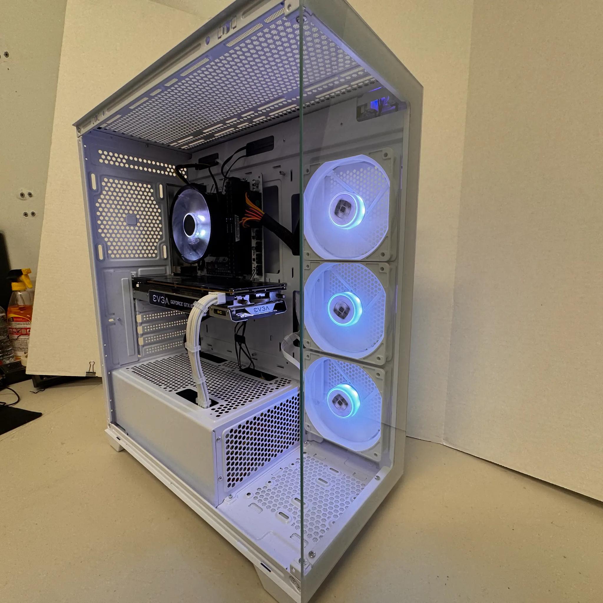 ⚪️ Clean White GTX 1070 8Gb + Ryzen 3 Gaming PC | 16GB RAM | 500GB M.2 SSD | Ready for Gaming 🎮