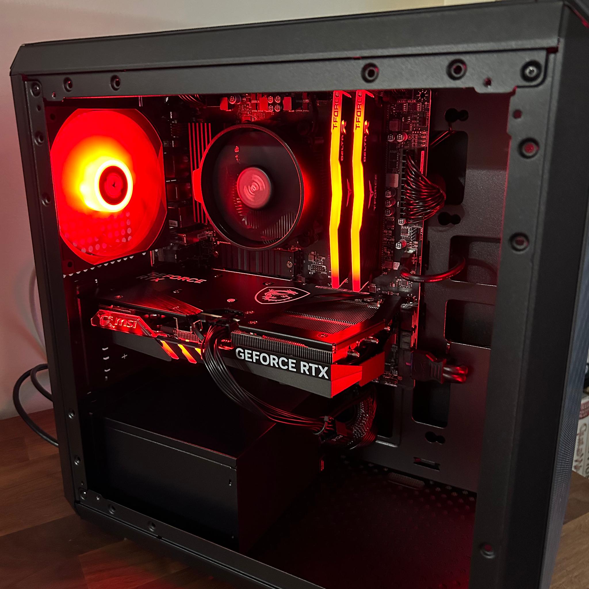 **Weekend Sale** RTX 4060ti | Ryzen 5 5600x | WIFI | The Dark Trooper Elite
