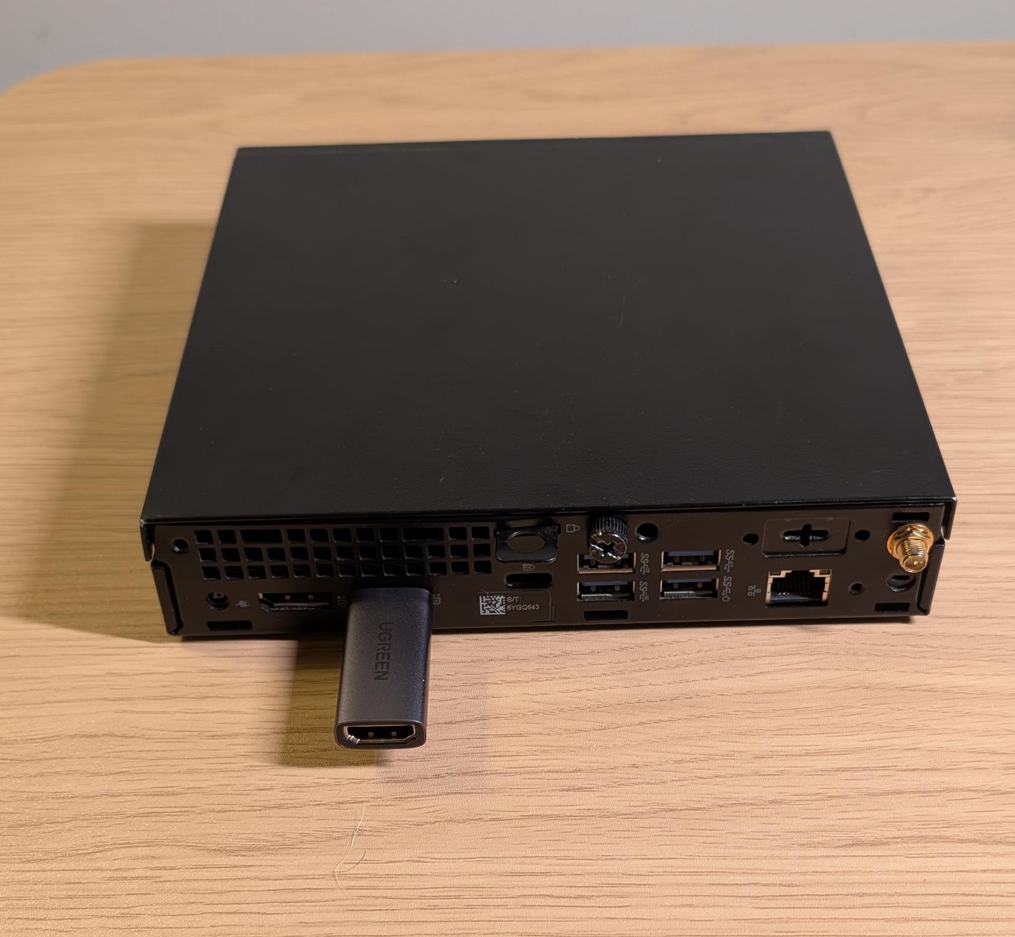 Refurbished Dell Mini workstation repurposed as Steam OS like gaming PC