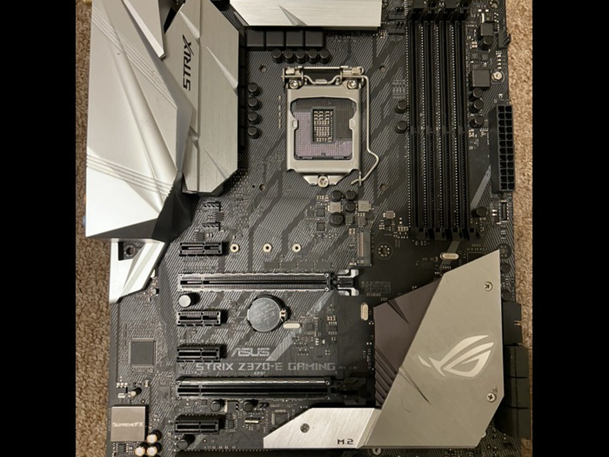 ASUS ROG STRIX Z370-E GAMING LGA 1151 Intel Motherboard