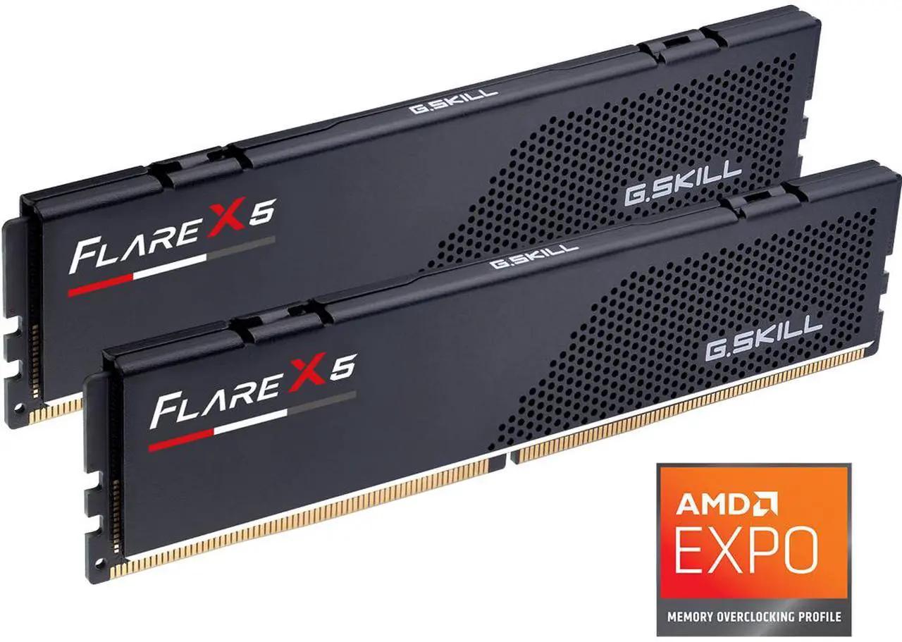 G.SKILL Flare X5 DDR5 6000 CL28 Desktop Memory - 64GB (4 x 16GB)