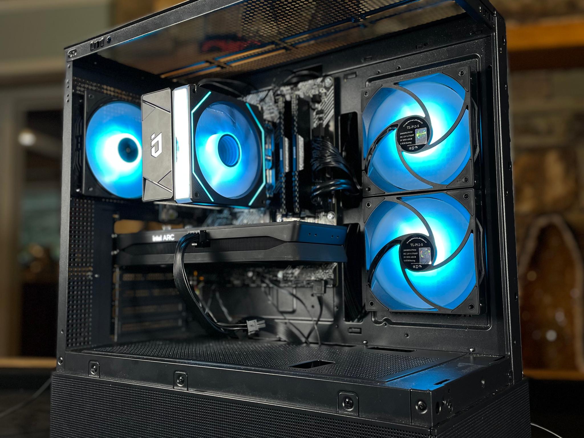 Ryzen 5 3600+Intel Arc B580